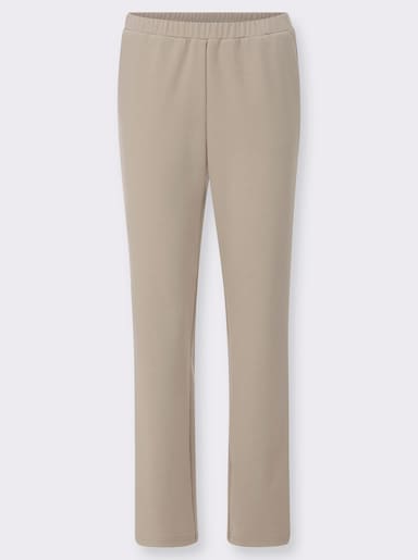 Schlupfhose mit 2 Taschen - sesam
