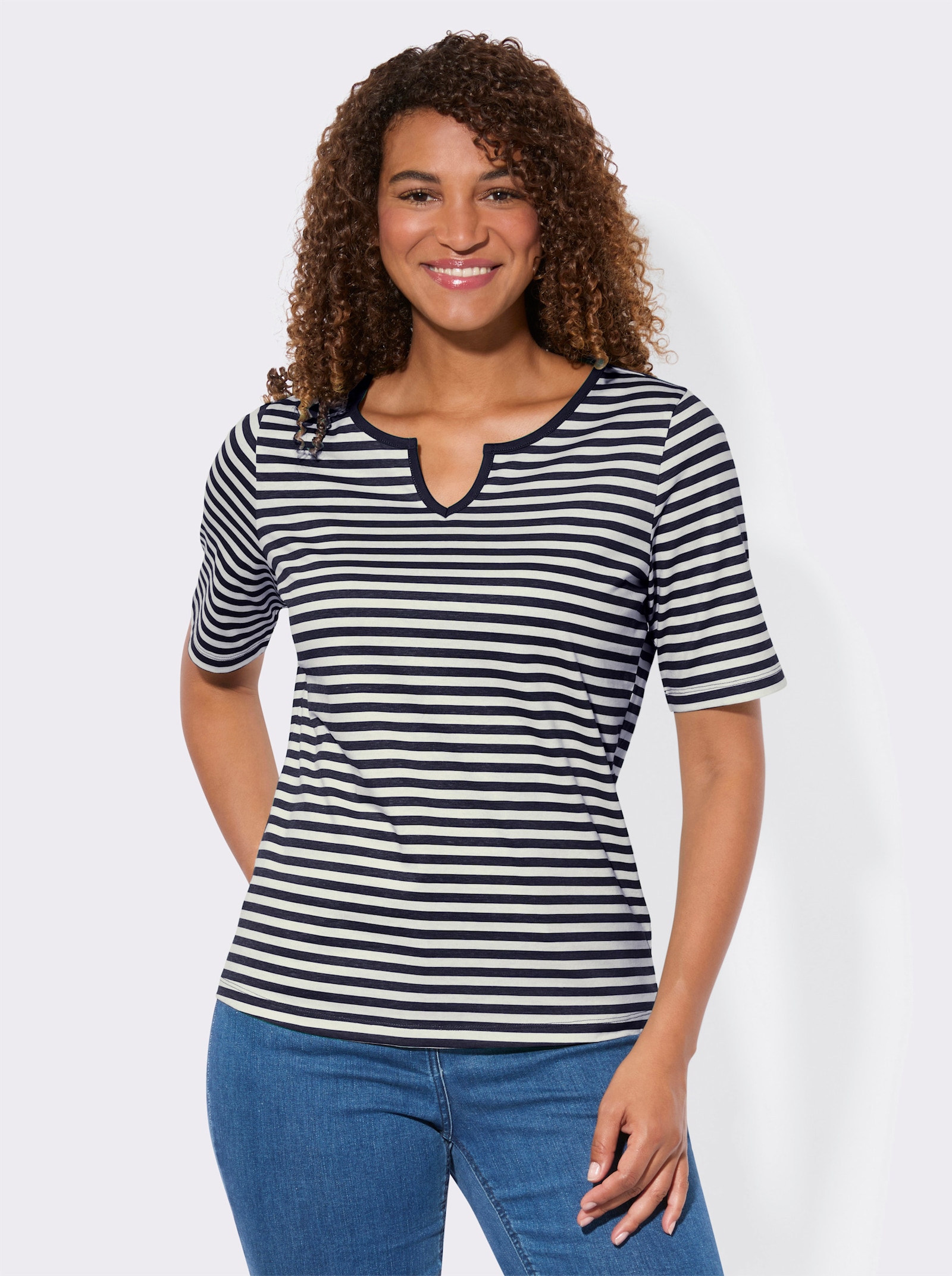 Shirt-Set mit kurzen Ärmeln - marine