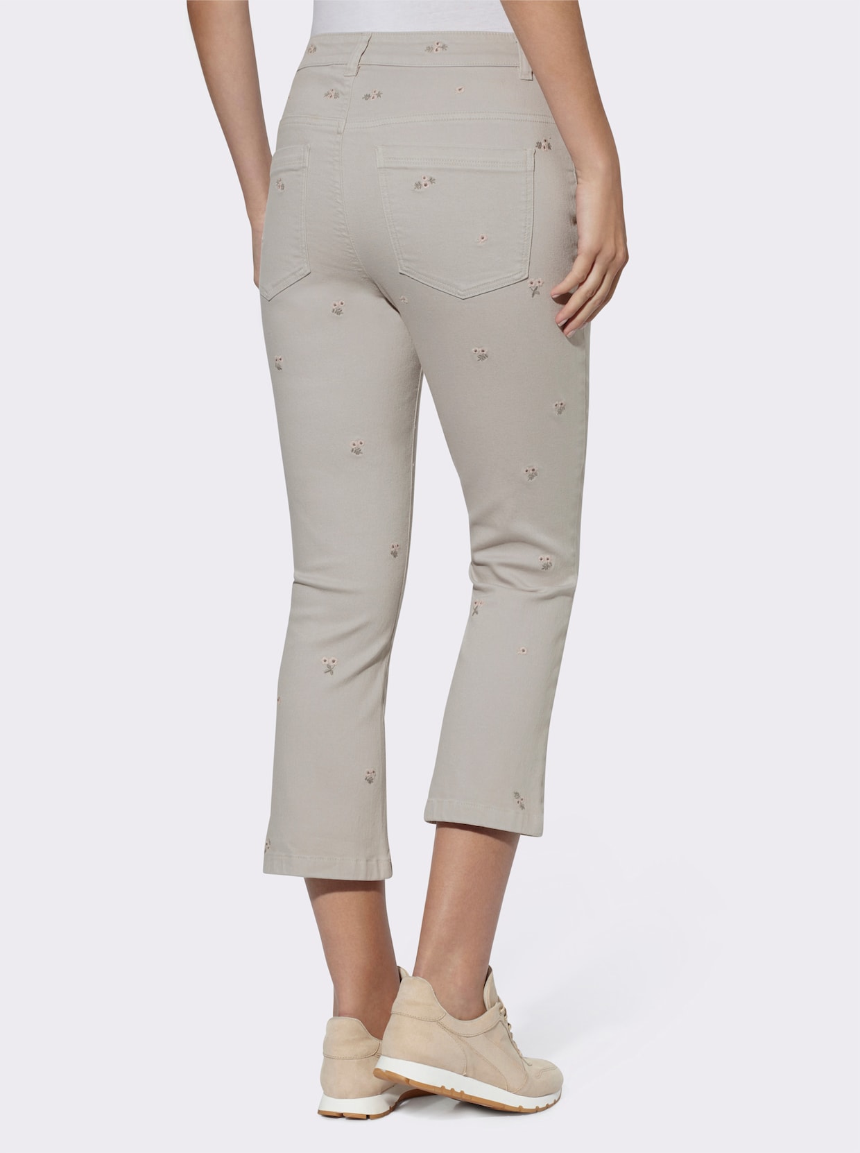 heine Jean 7/8 - gris clair