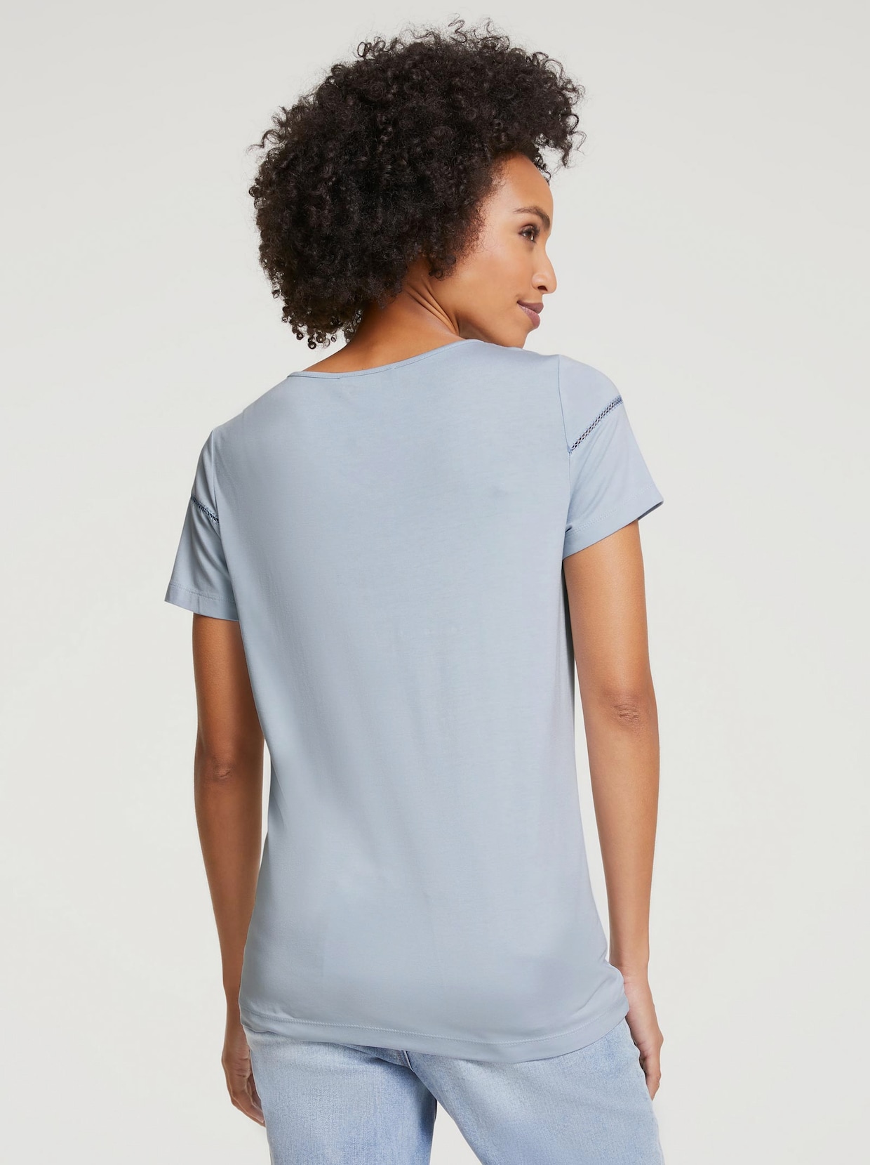 Linea Tesini Shirt - lichtblauw