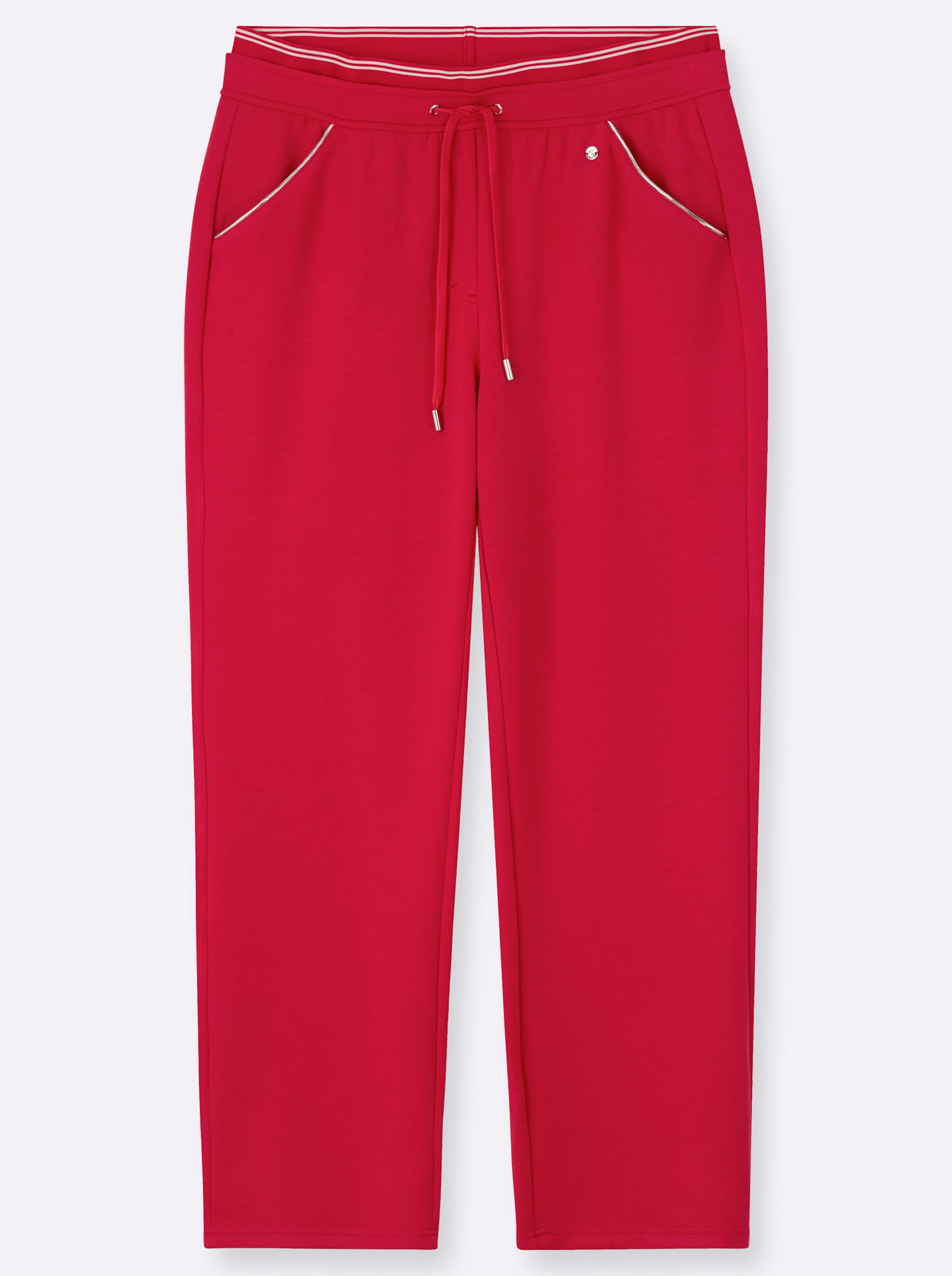 Sheego Damen Erdbeere Jerseyhose - Bild 2