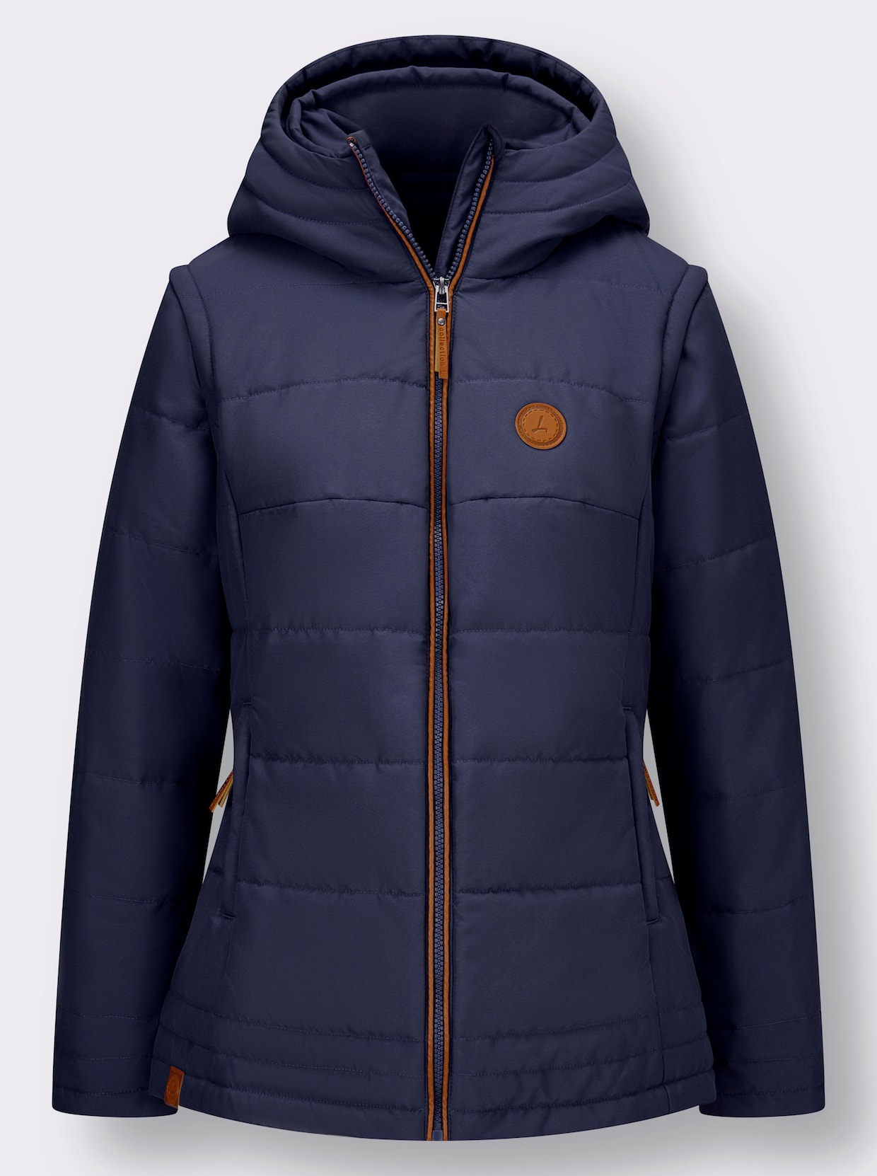 2-in-1-Jacke - marine