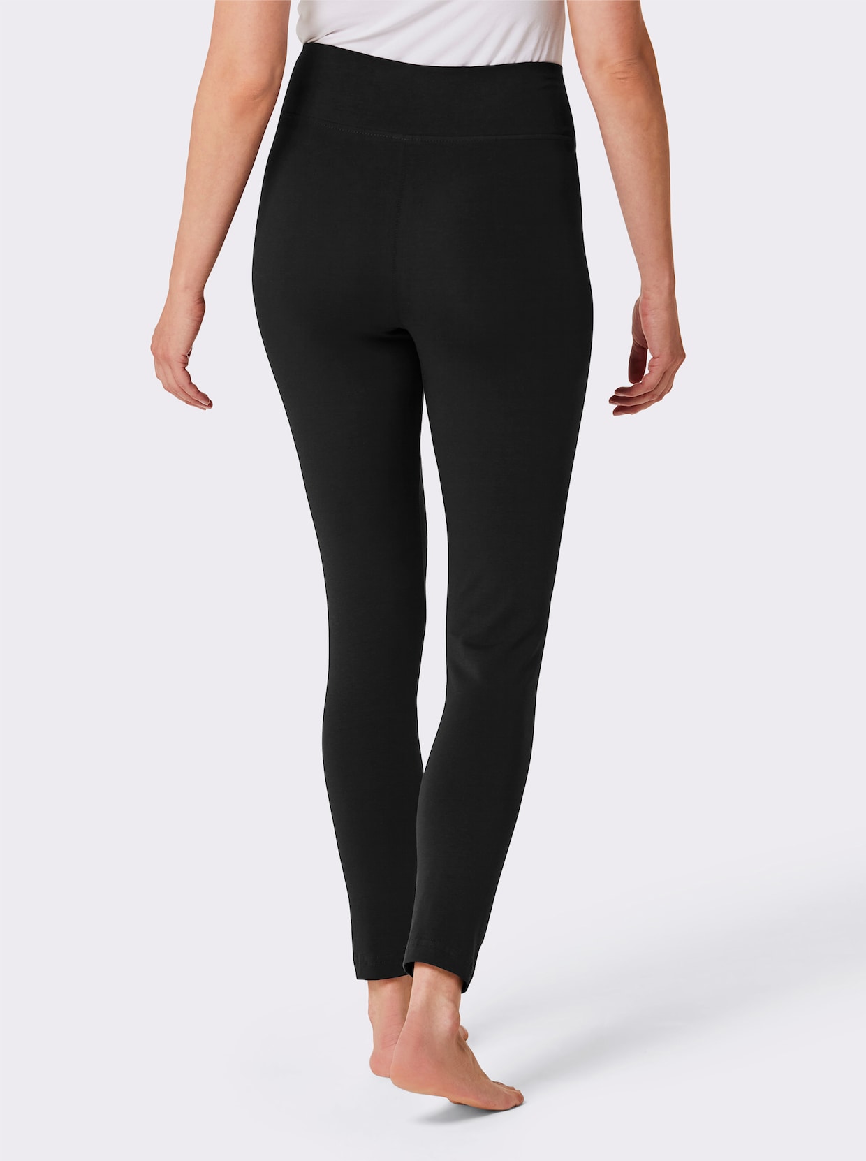 Plantier Leggings - 2x schwarz