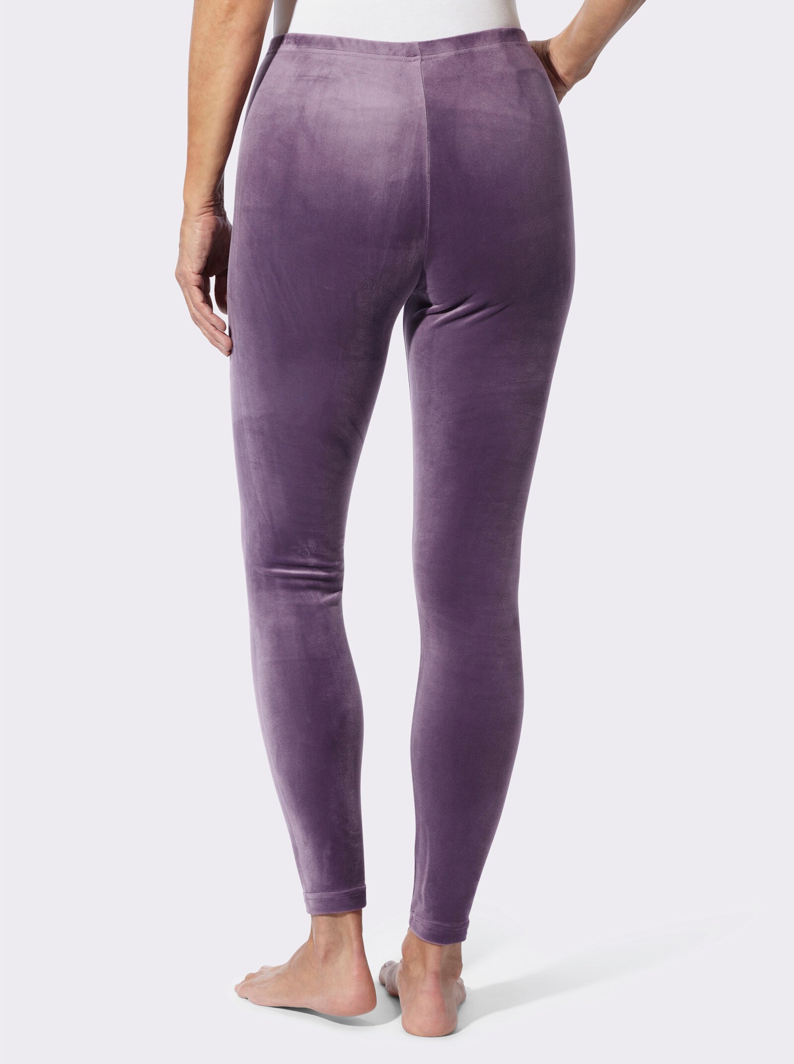 Leggings in Nicki-Qualität - feige