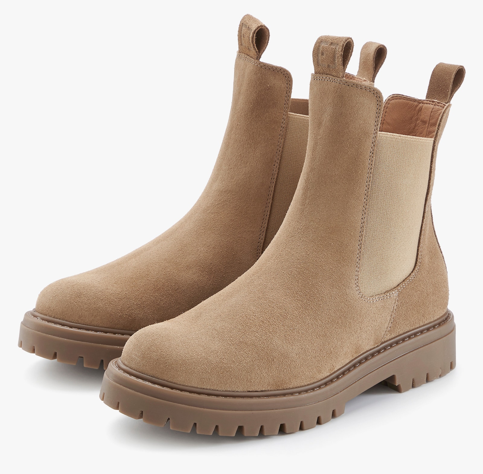 Elbsand Stiefelette - hellbraun