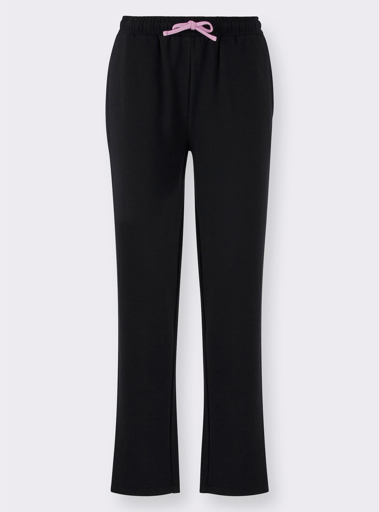 Catamaran Sports Freizeitanzug mit Kontrast-Details - schwarz-orchidee