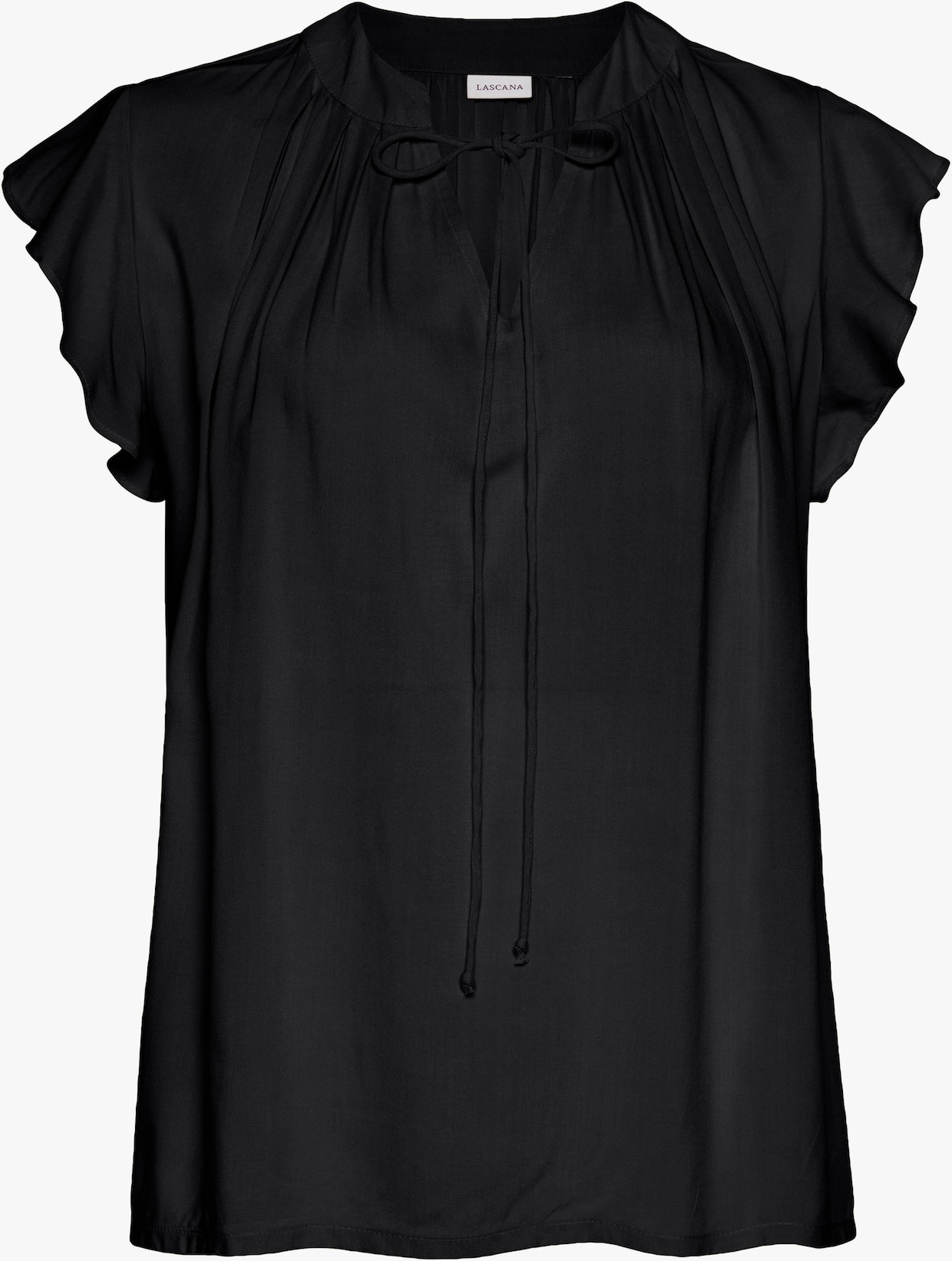LASCANA Comfortabele blouse - zwart