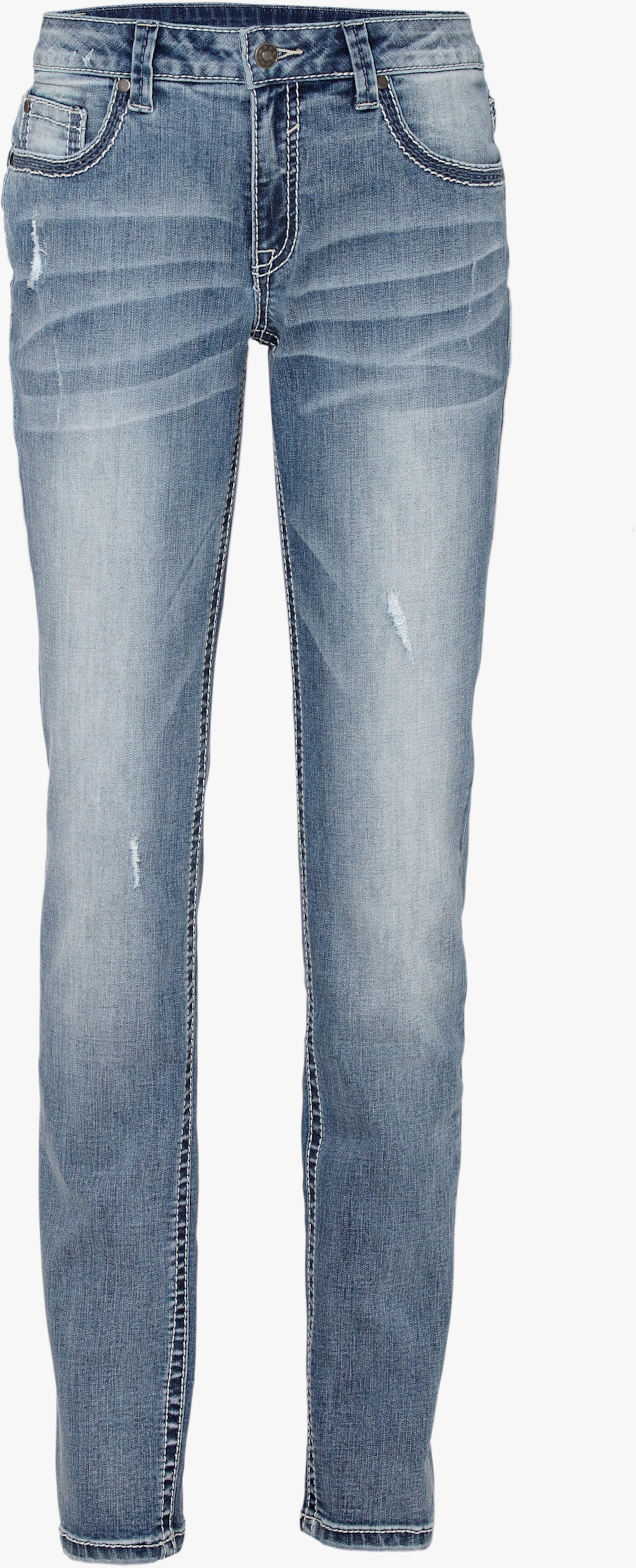 heine Destroyed-jeans - bleached