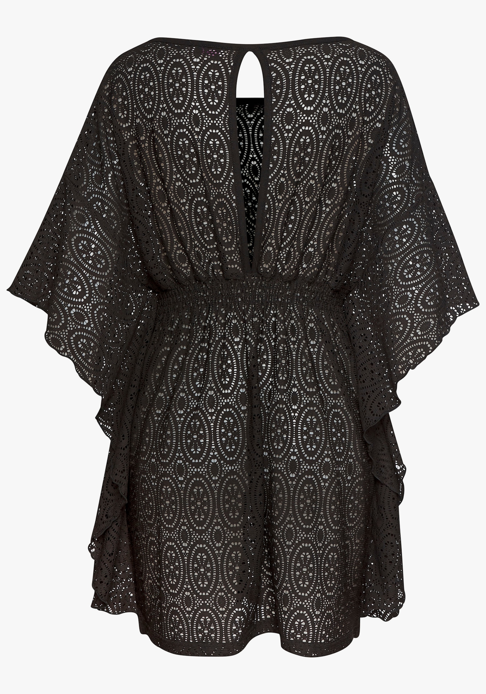 LASCANA Longbluse - schwarz