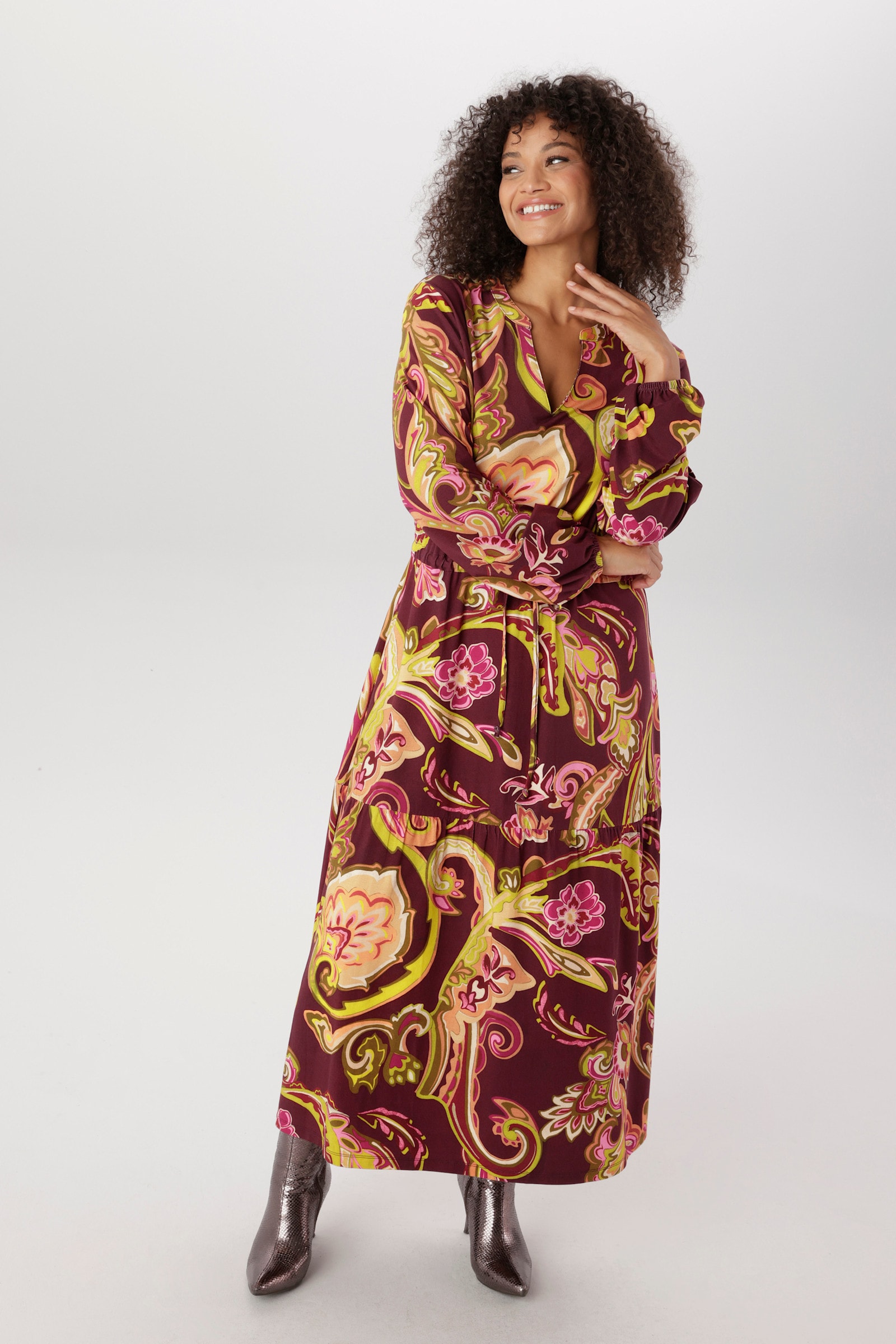 Aniston PLUS Jerseykleid - bunt
