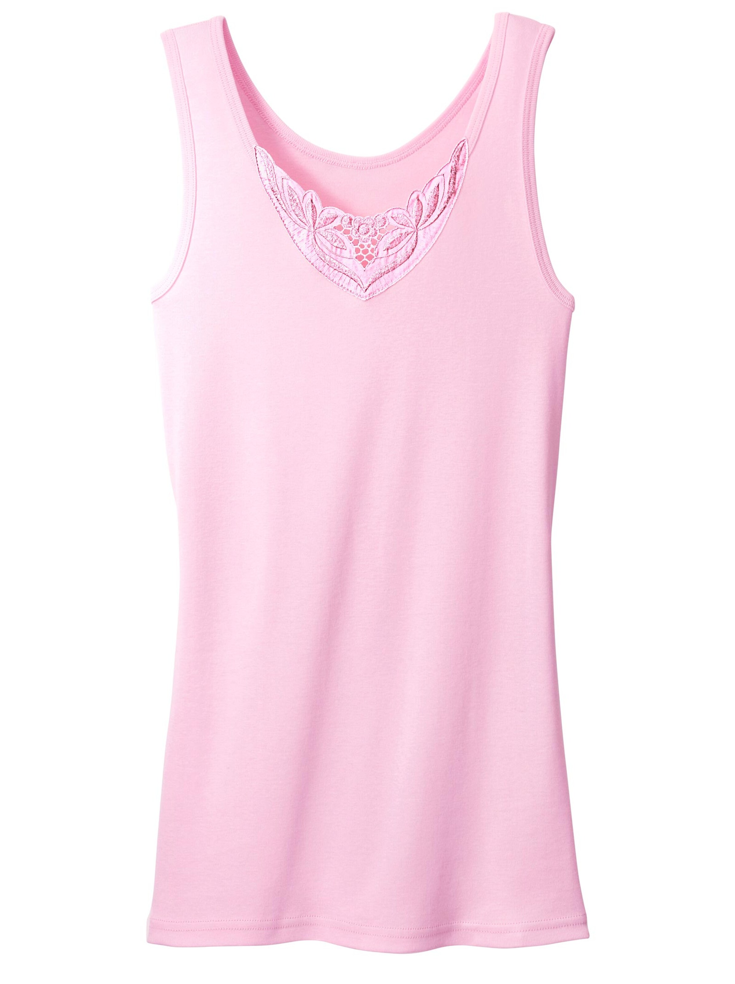 Achselhemd - rosé + bleu + mint