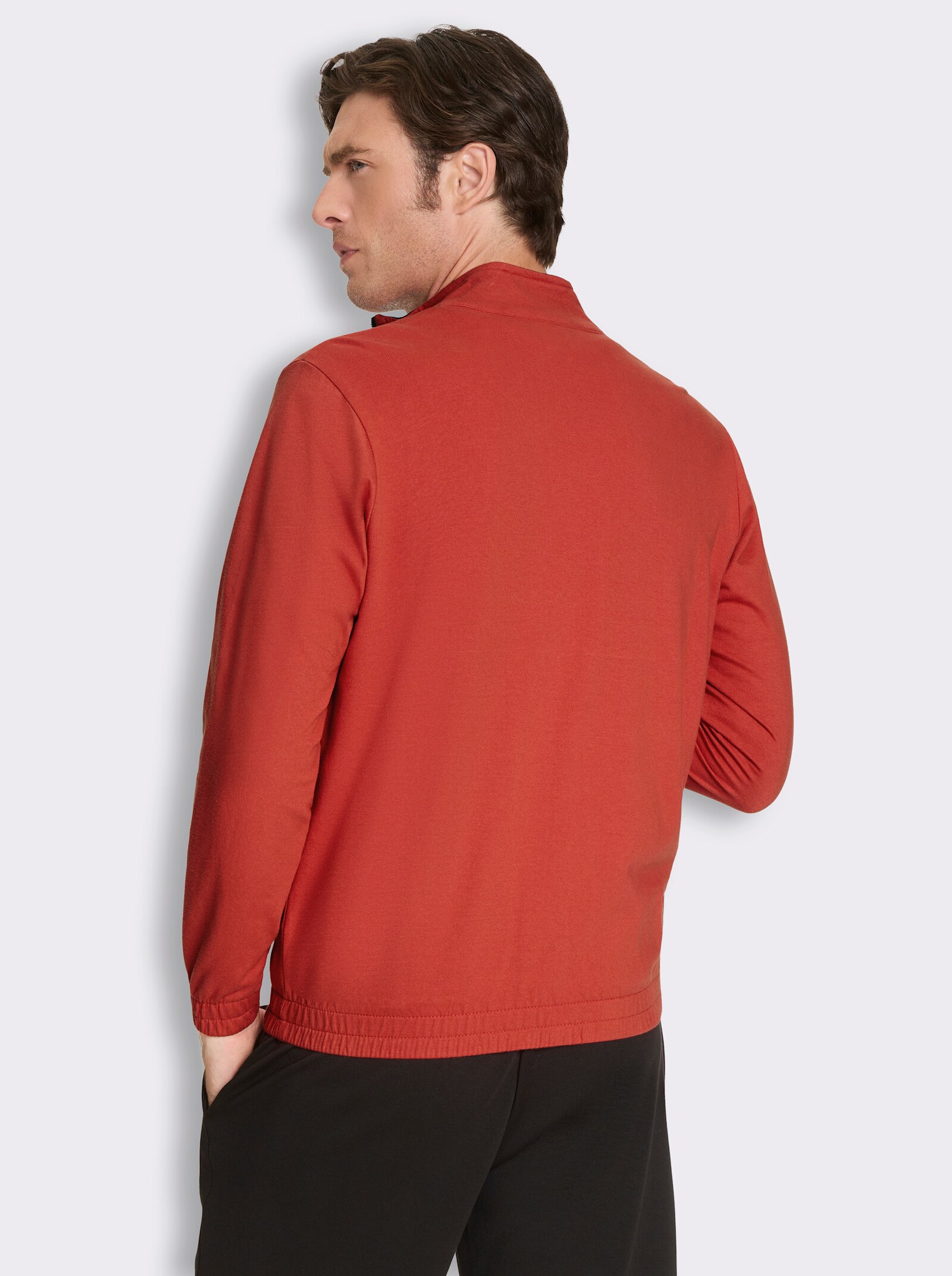 Catamaran Sports Sweatjacke mit seitlichen Taschen - terra-schwarz
