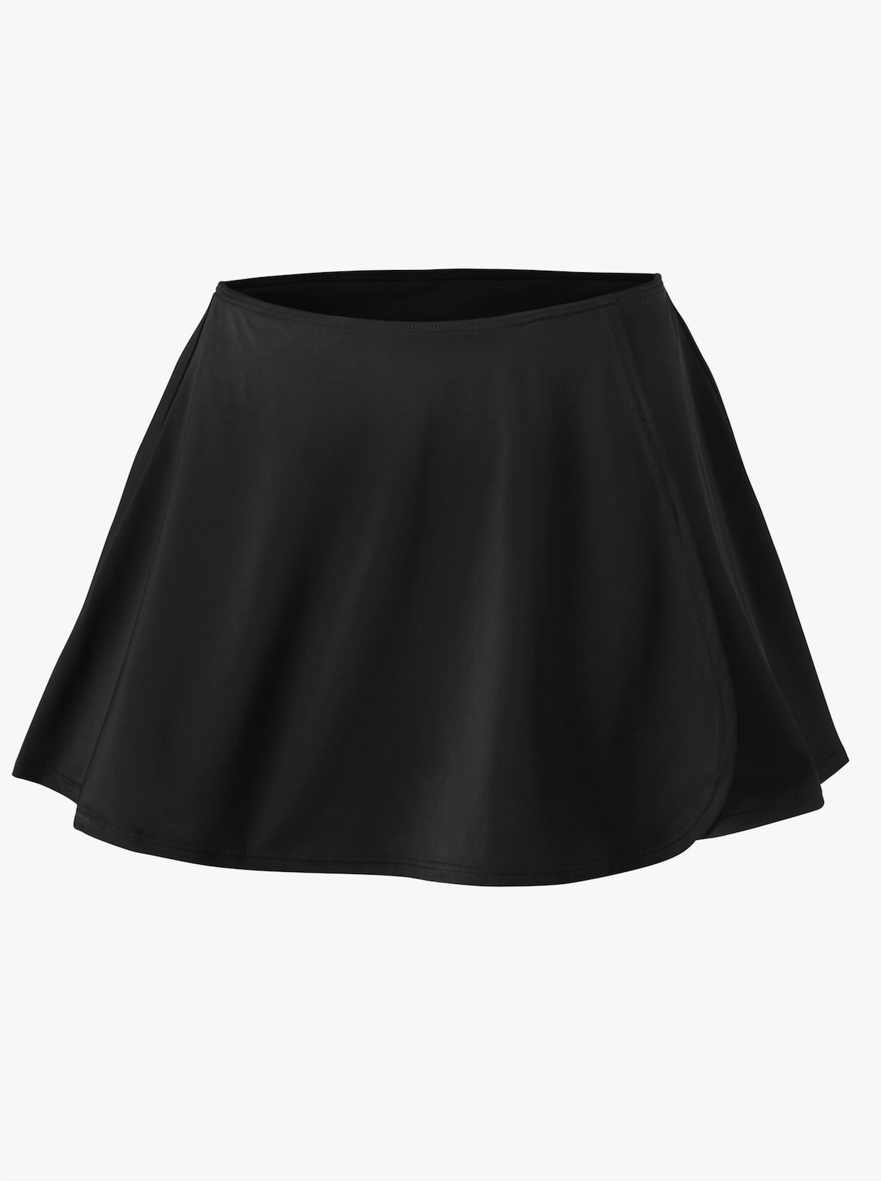 Plavková sukňa - čierna