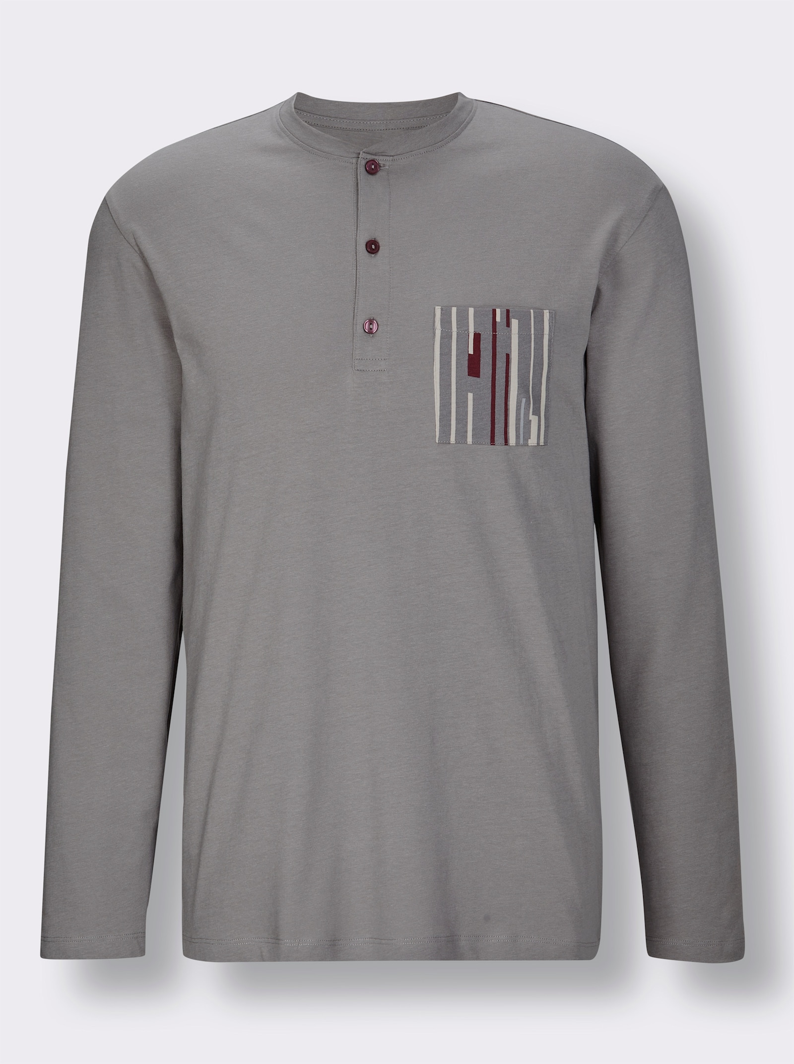 wäschepur men Pyjama's - marine + grijs