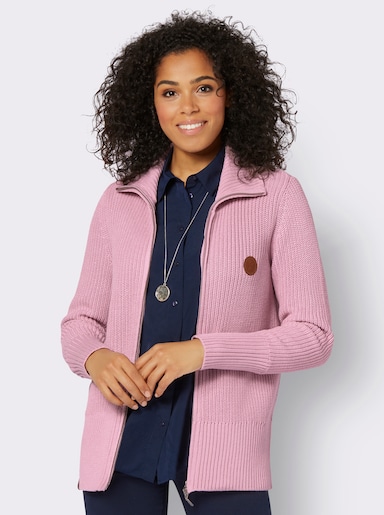 Strickjacke - rosé