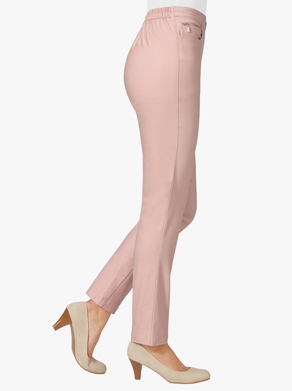 Pantalon en bengaline - rose