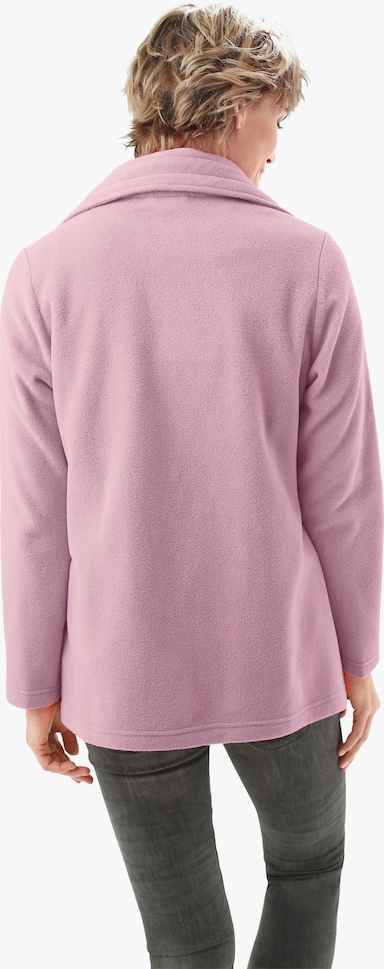 Fleecejacke - rosé