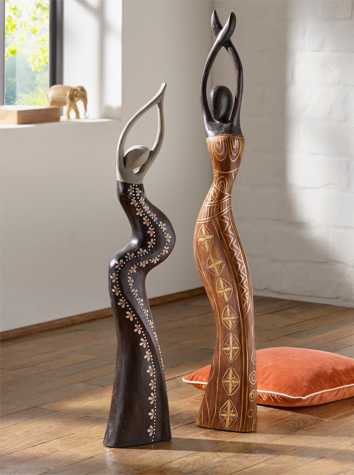 heine home Figurine décorative - marron-couleur or