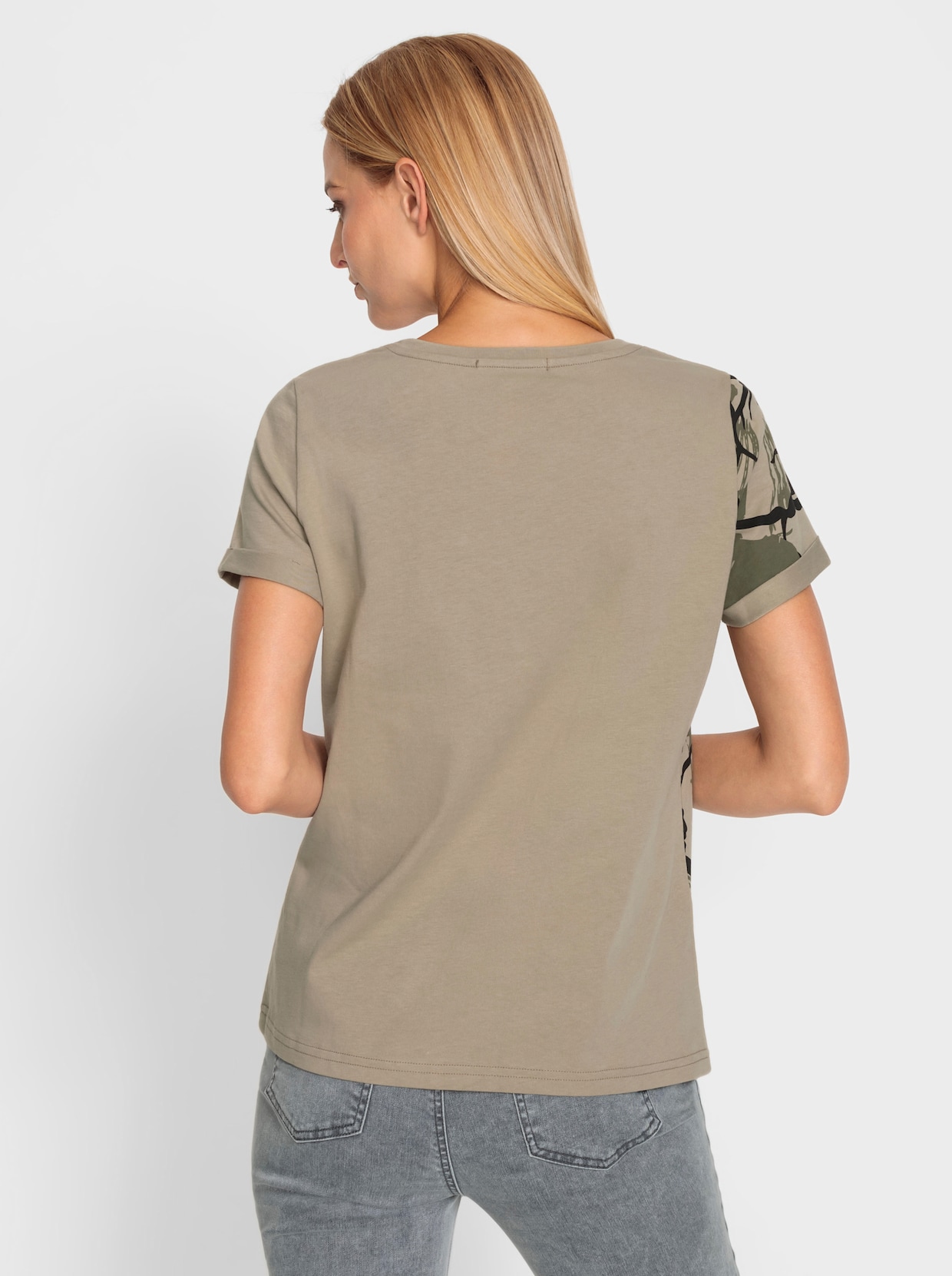 heine T-shirt imprimé - grège imprimé