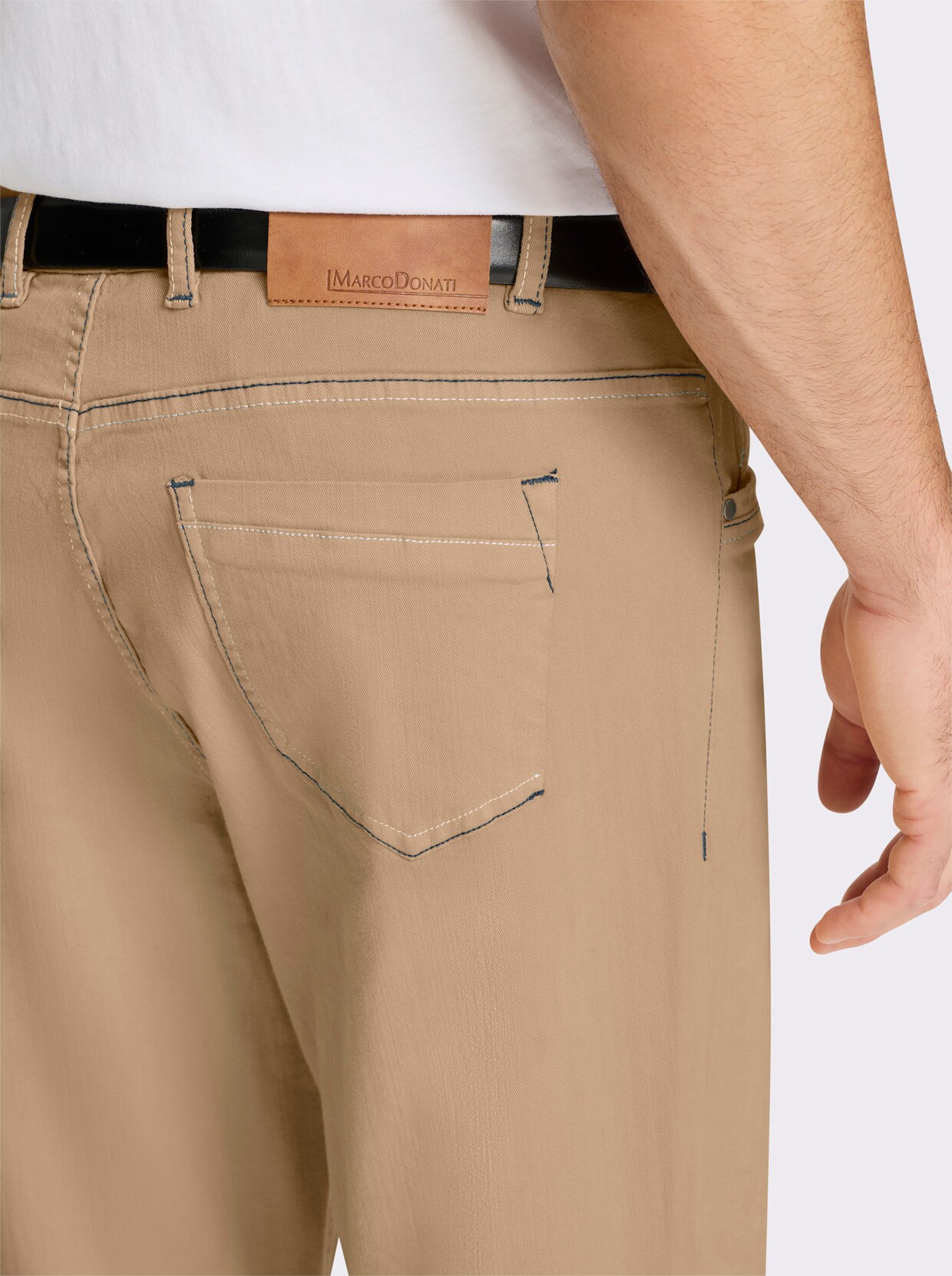 Marco Donati 5-Pocket-Jeans - camel