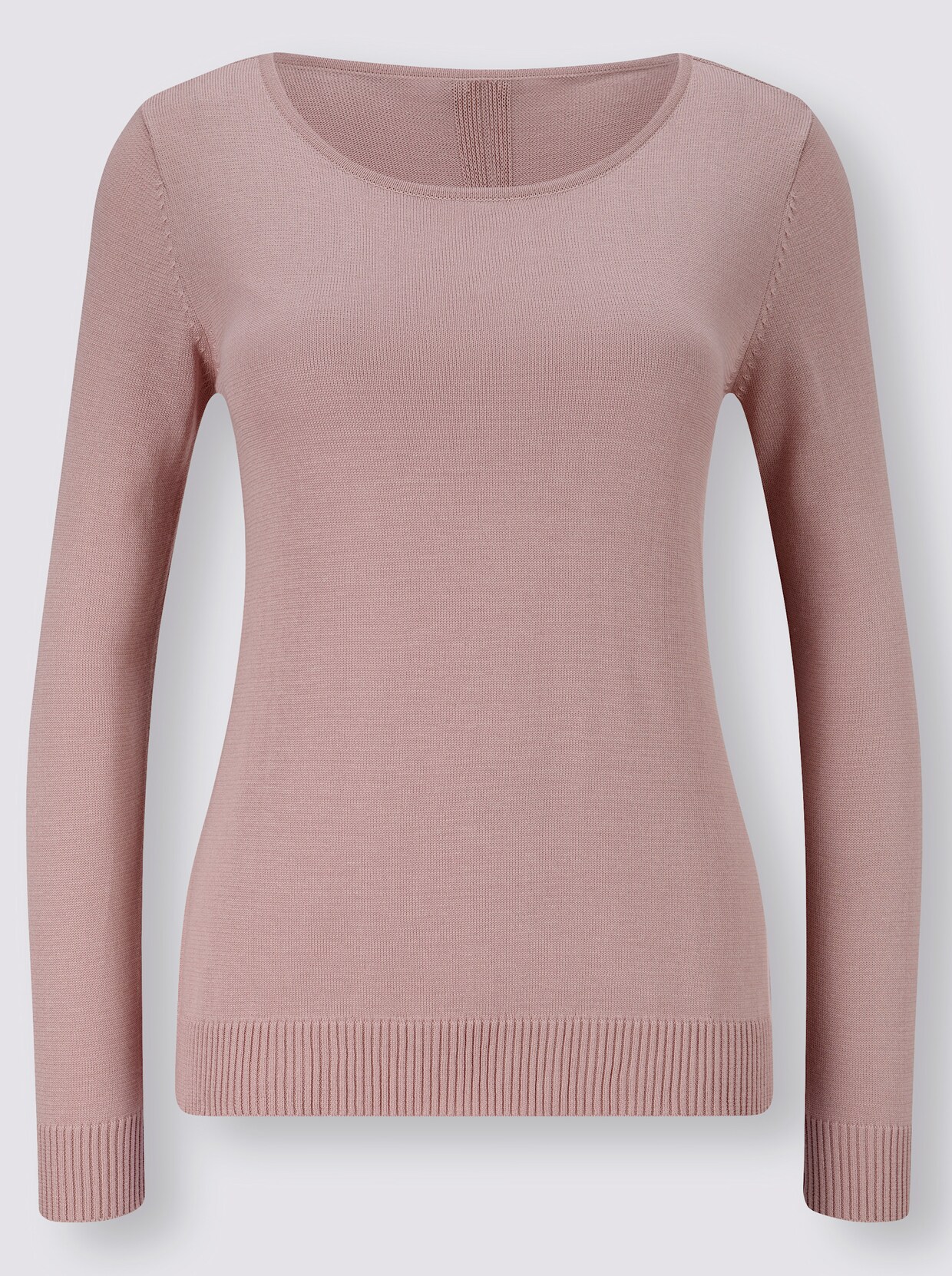 Feinstrickpullover - altrosé