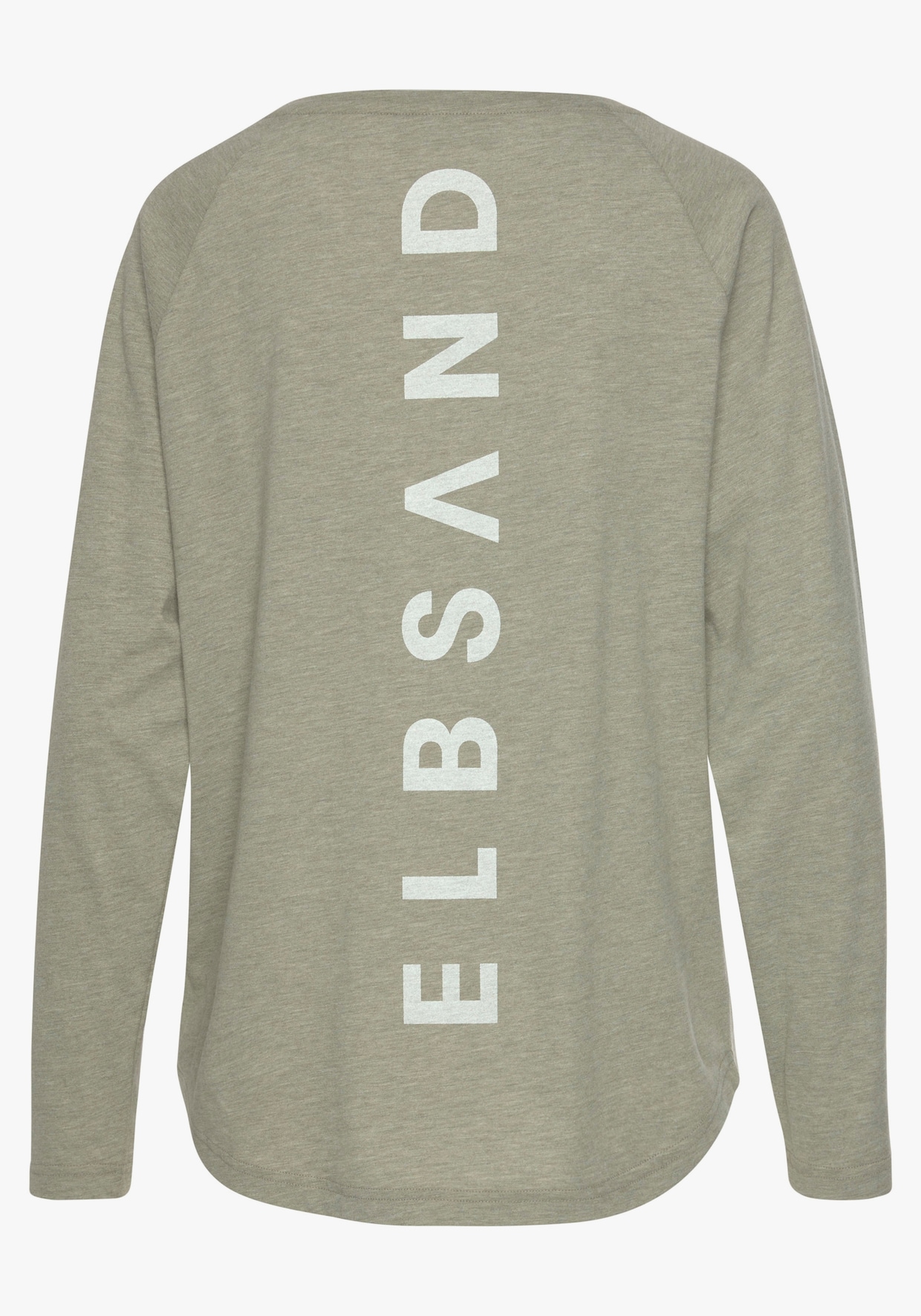 Elbsand Longsleeve - groen gemêleerd