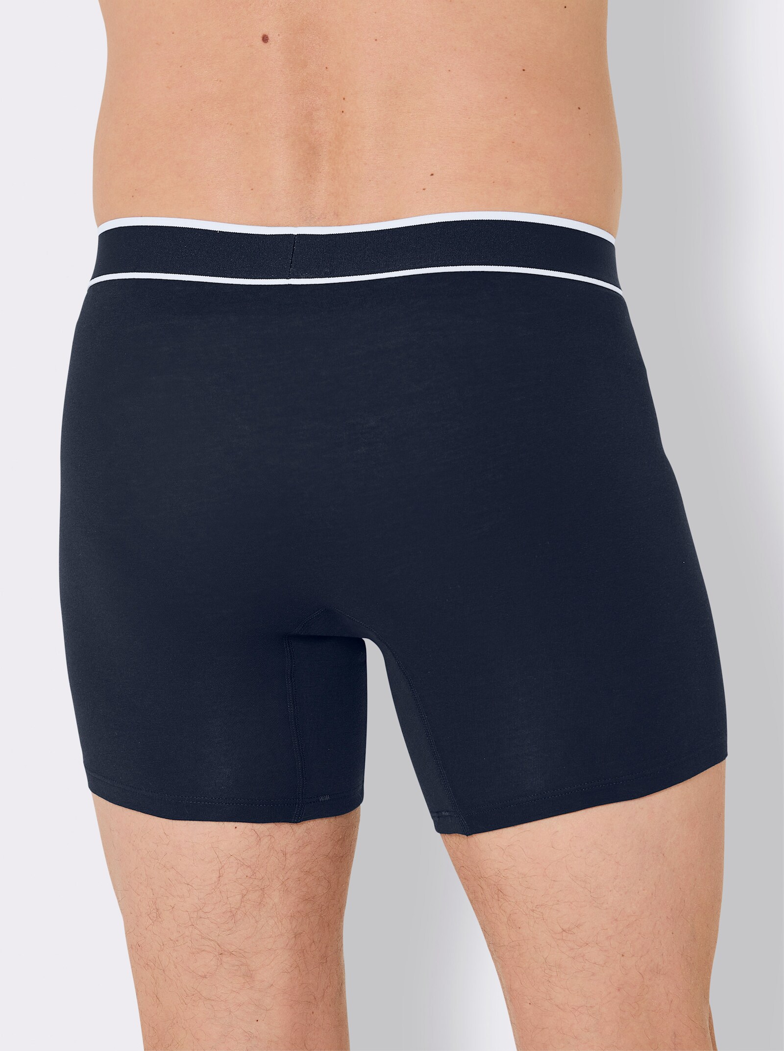 Schiesser Longpanty aus Single-Jersey - marine