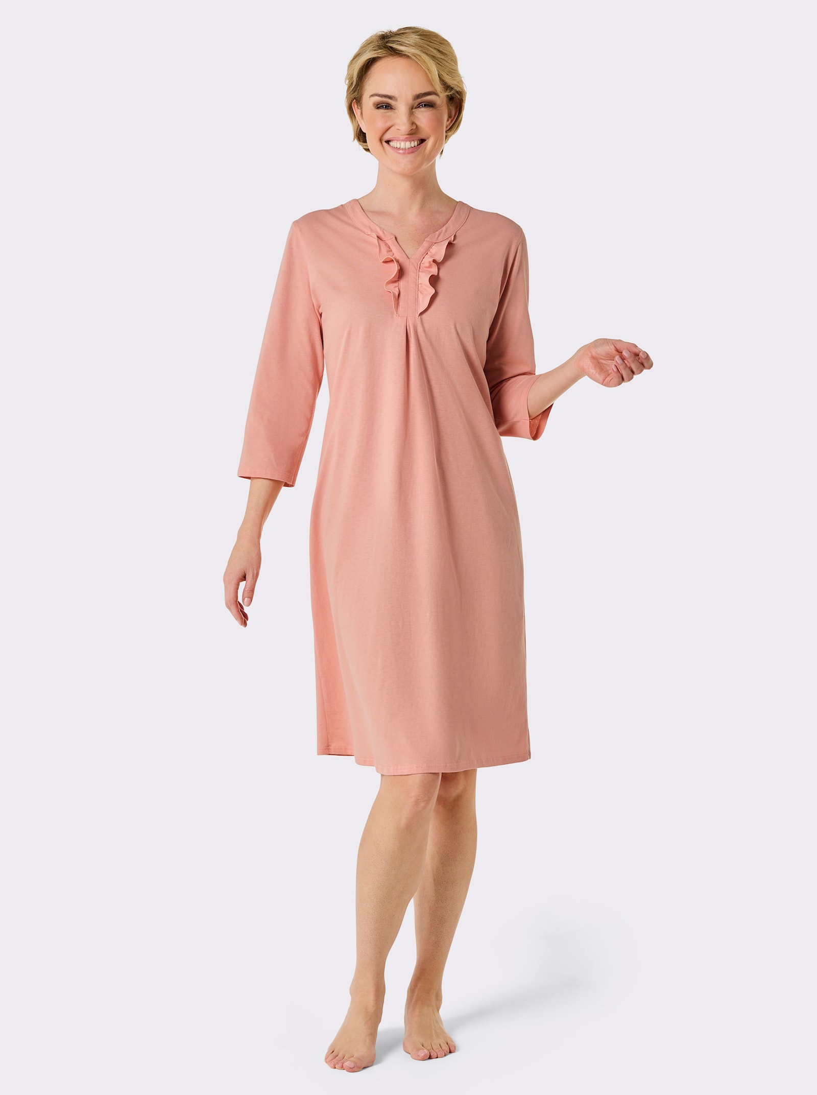 wäschepur Nachthemd - apricot