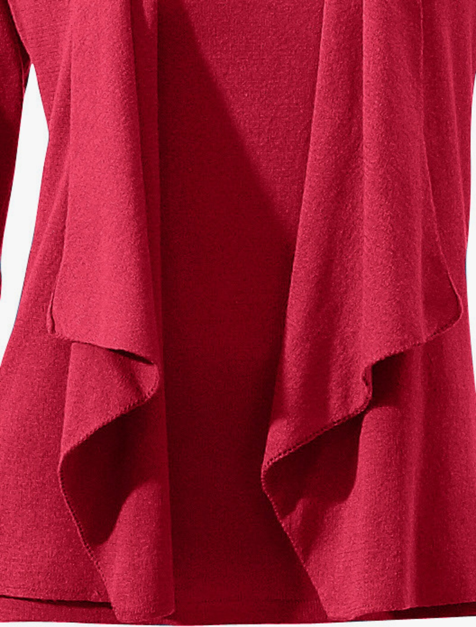 heine Twin-Set aus reiner Baumwolle - rot