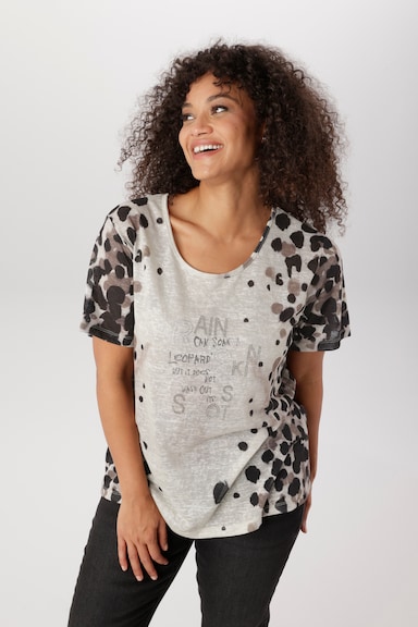 Aniston PLUS T-Shirt - natur-bedruckt