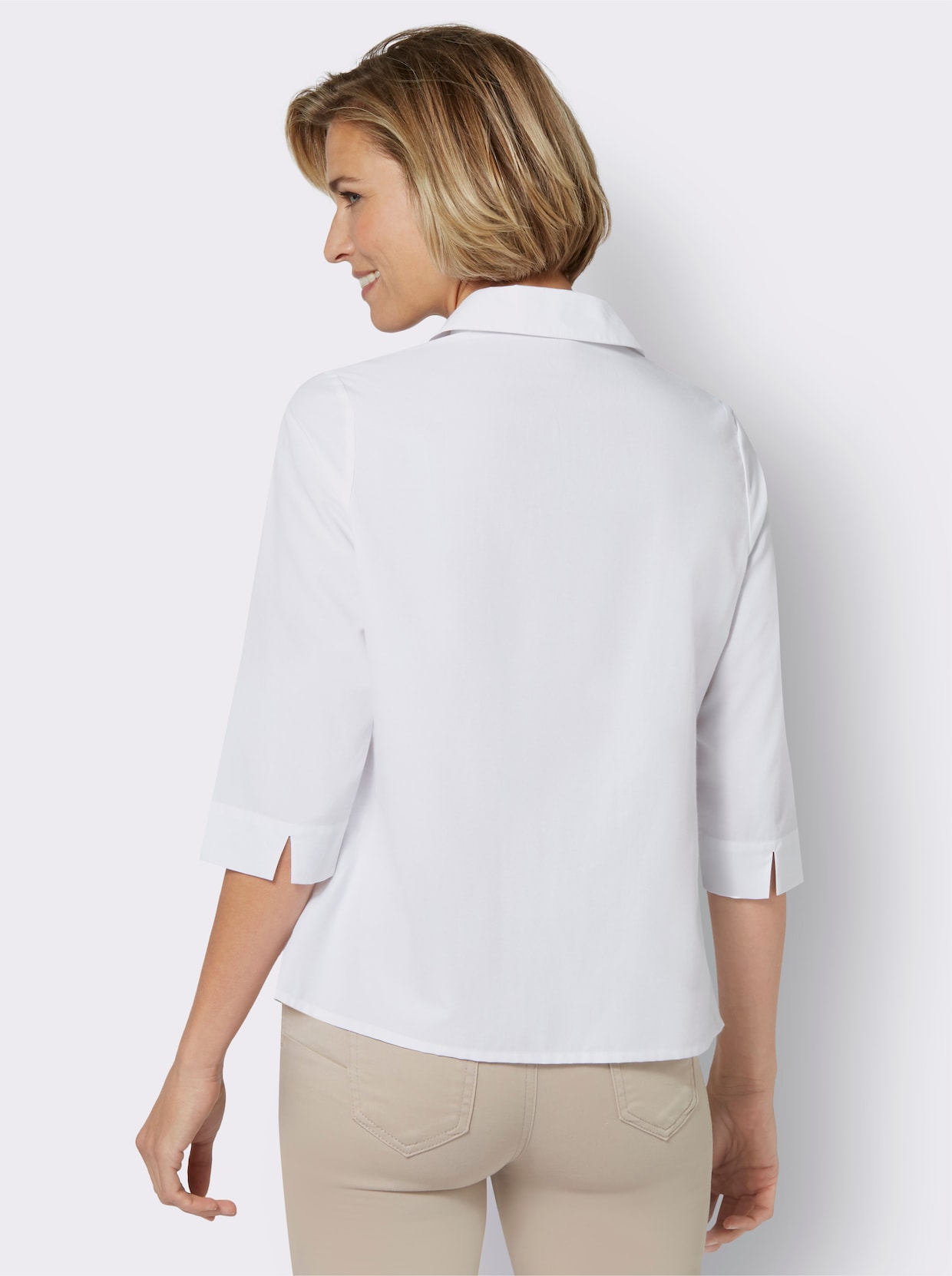 Comfortabele blouse - wit