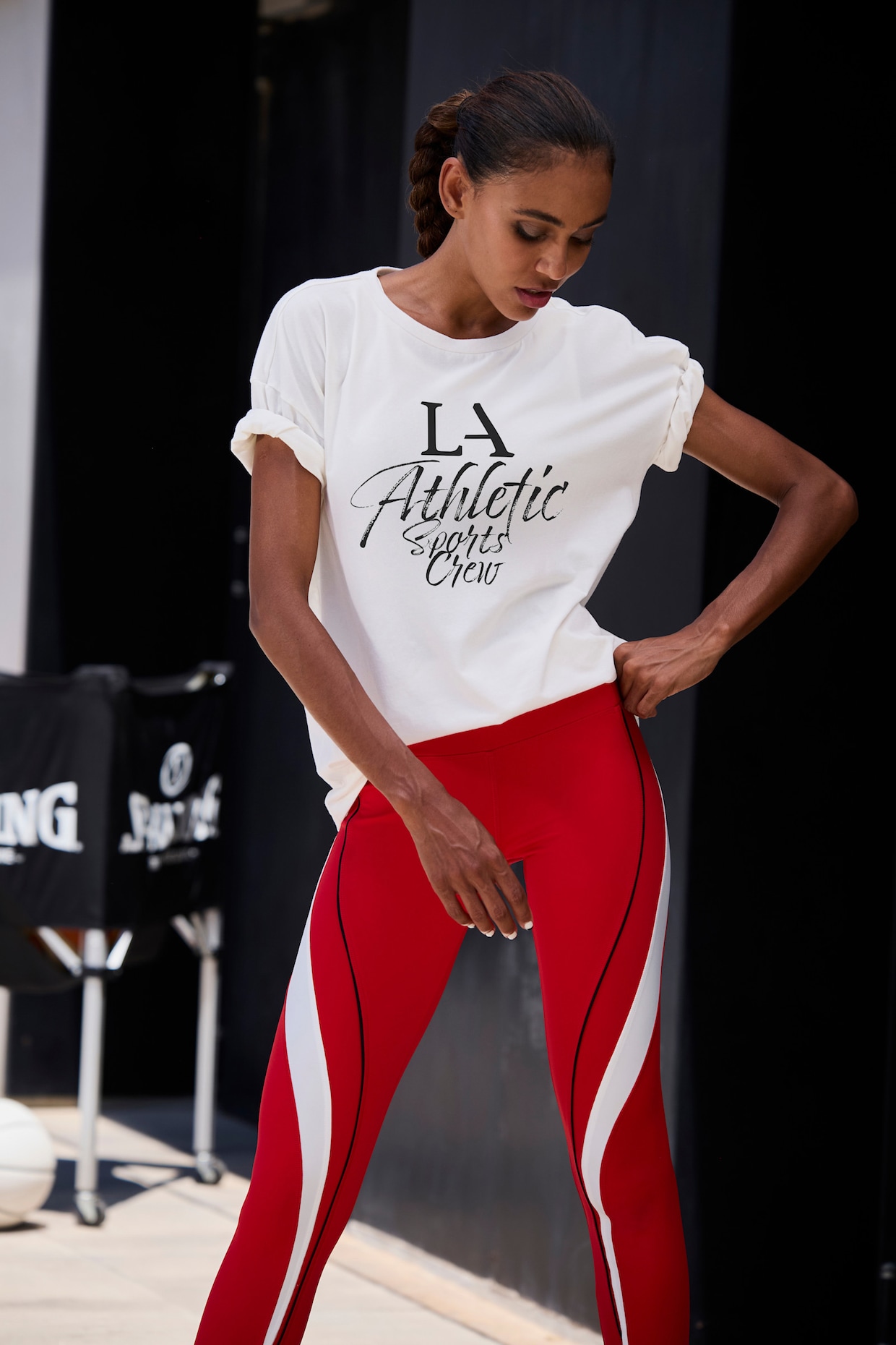 LASCANA ACTIVE T-Shirt - weiß