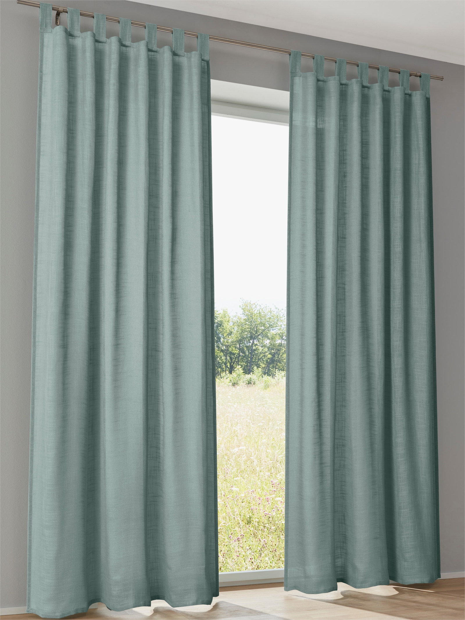 heine home Decoratieve vitrage - salie