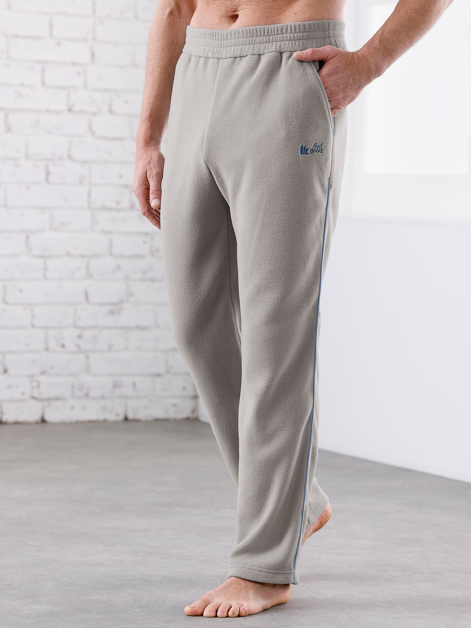 feel good broek - steengrijs