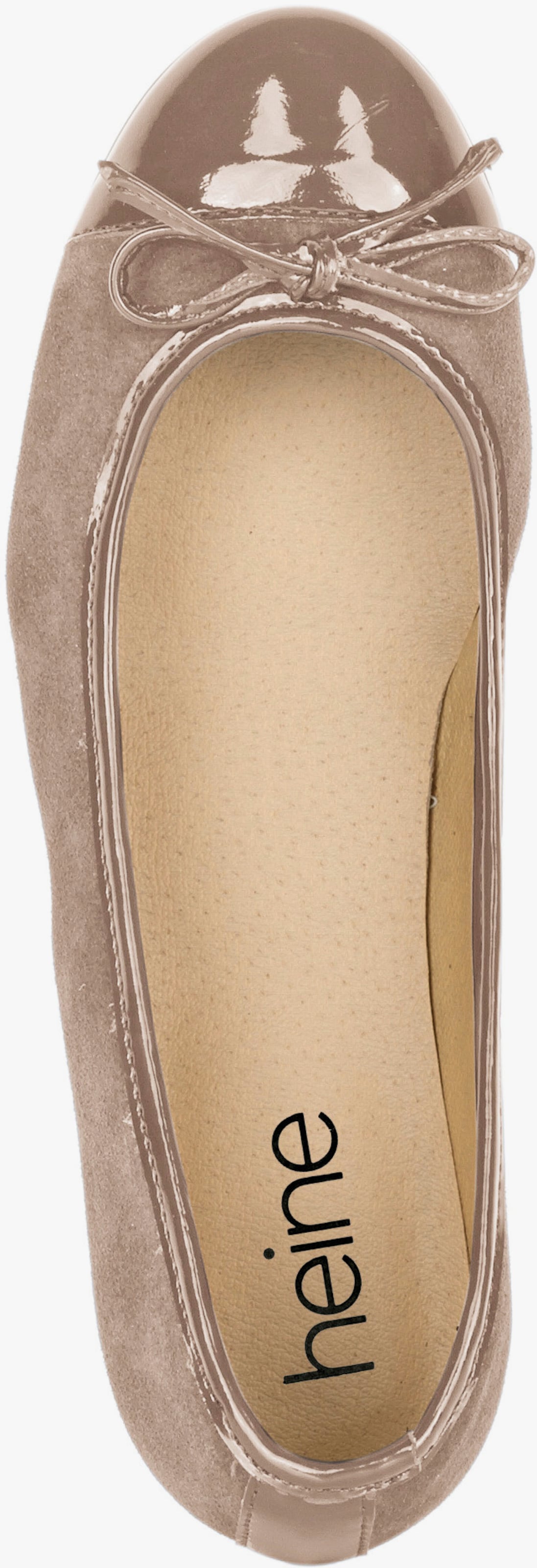heine ballerina - taupe