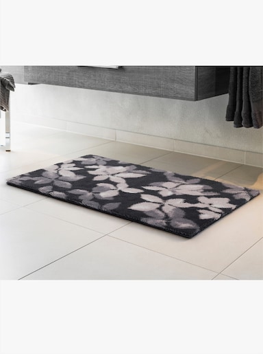 Grund Badematte - schwarz-taupe