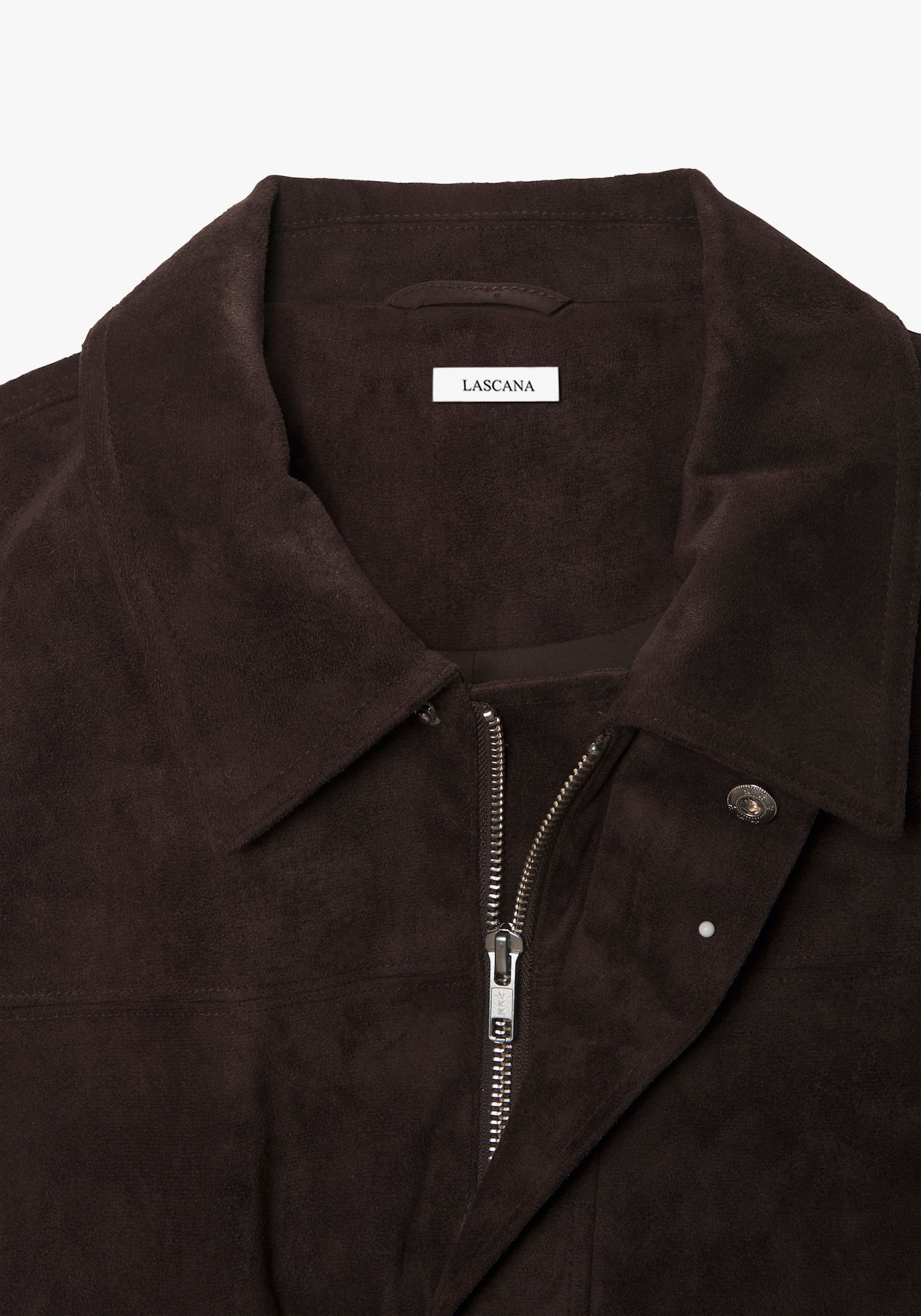 LASCANA Lederimitatjacke - braun