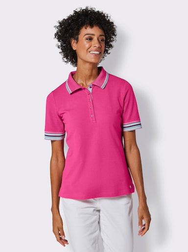 CREATION L PREMIUM Shirt van katoen - fuchsia