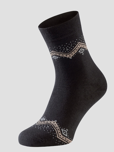 wäschepur Socken - schwarz