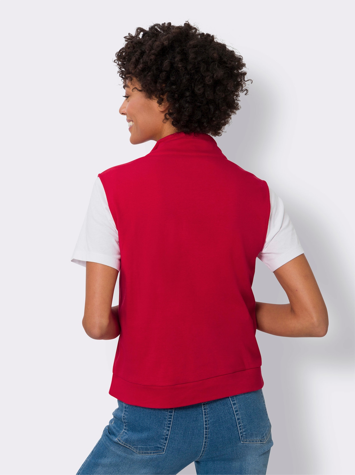 Shirtvest - rood