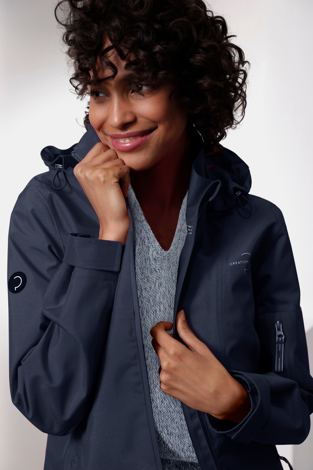 Creation L Premium Sympatex-Jacke - marine