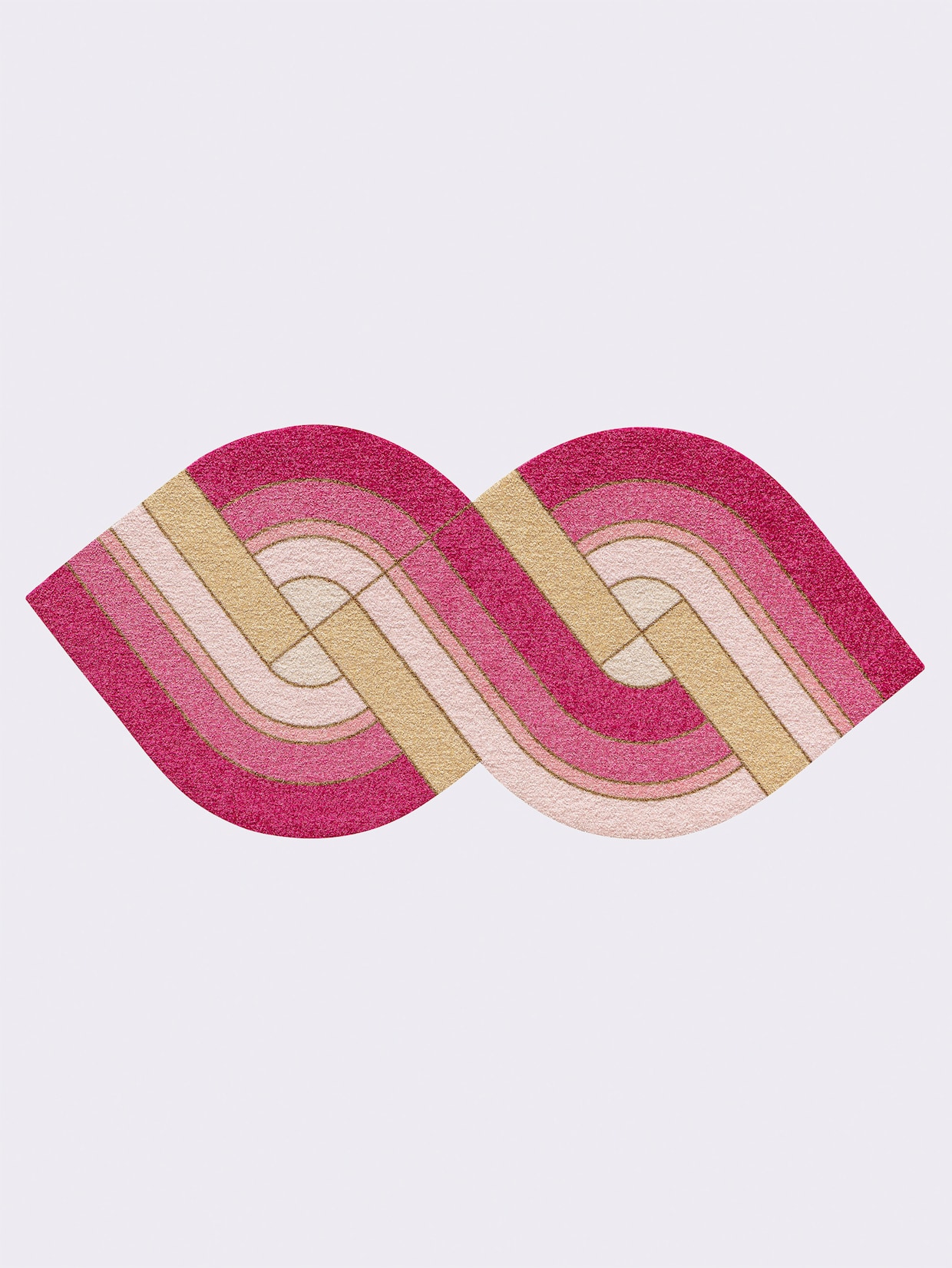 Salonloewe Fußmatte - rosé-pink