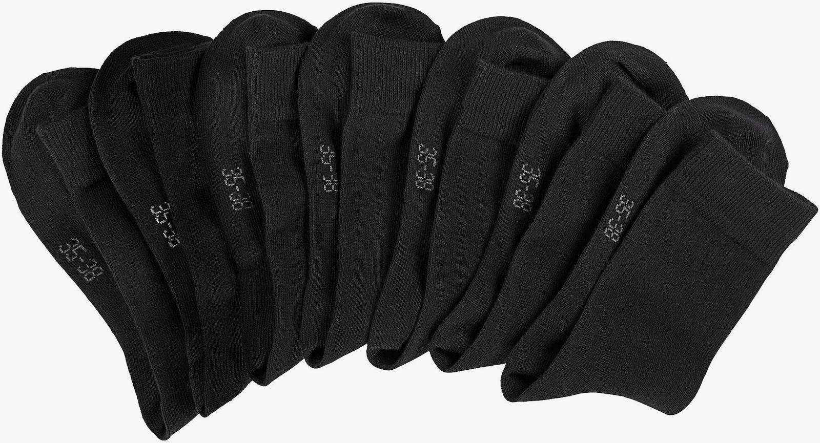 Lavana Basissokken - zwart