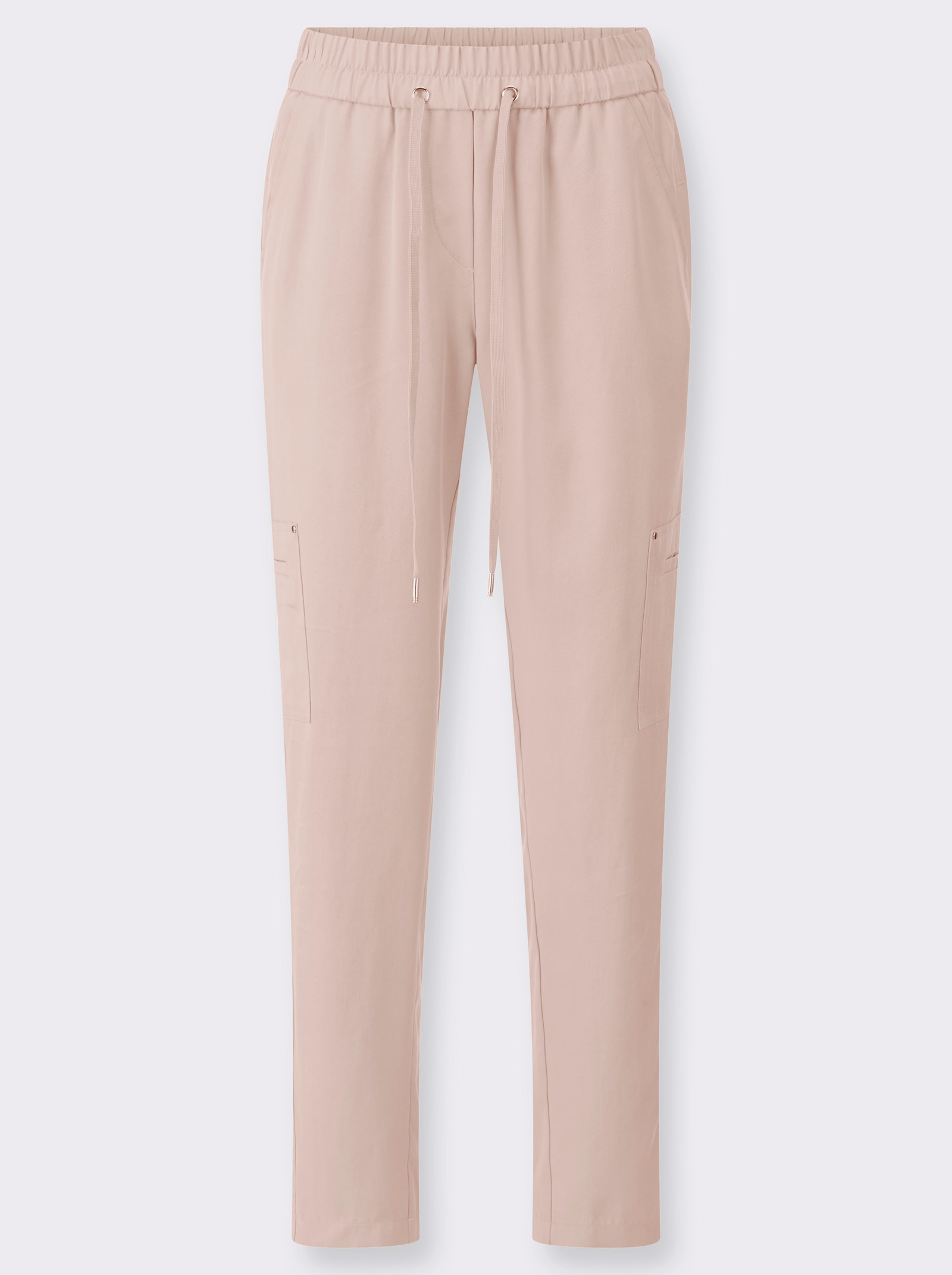 Jogg Pants aus Lyocell (TENCEL) - puder