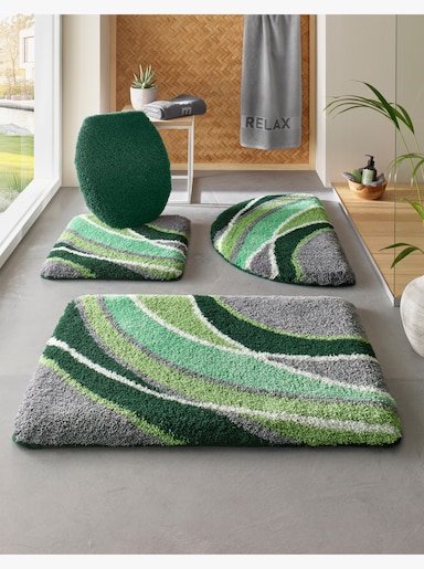 Hagemann Badematte - grau-eucalyptus