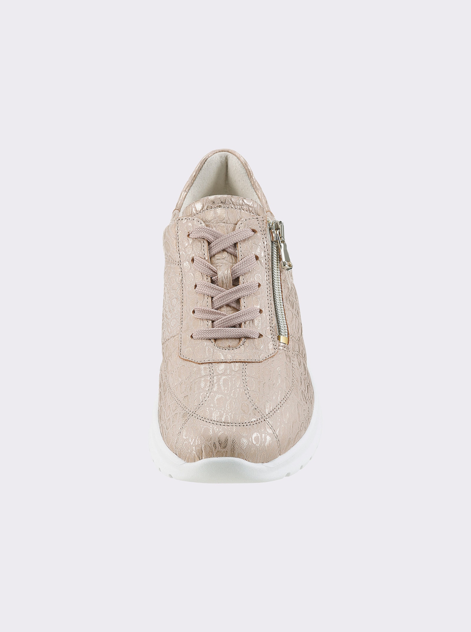 Waldläufer Sneaker mit Metallic-Effekt, Waldläufer - goldfarben