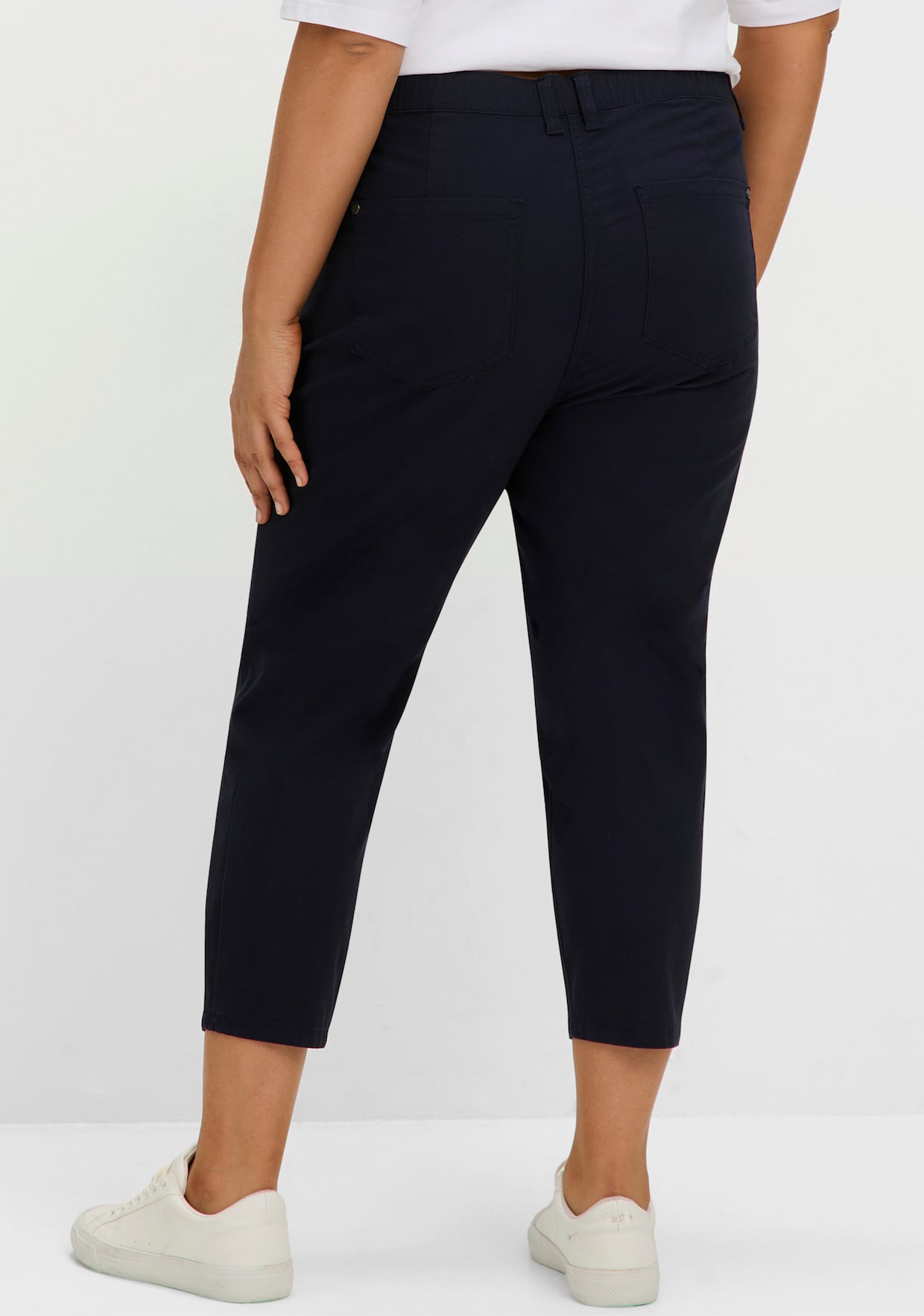 sheego 7/8-Hose - tiefblau