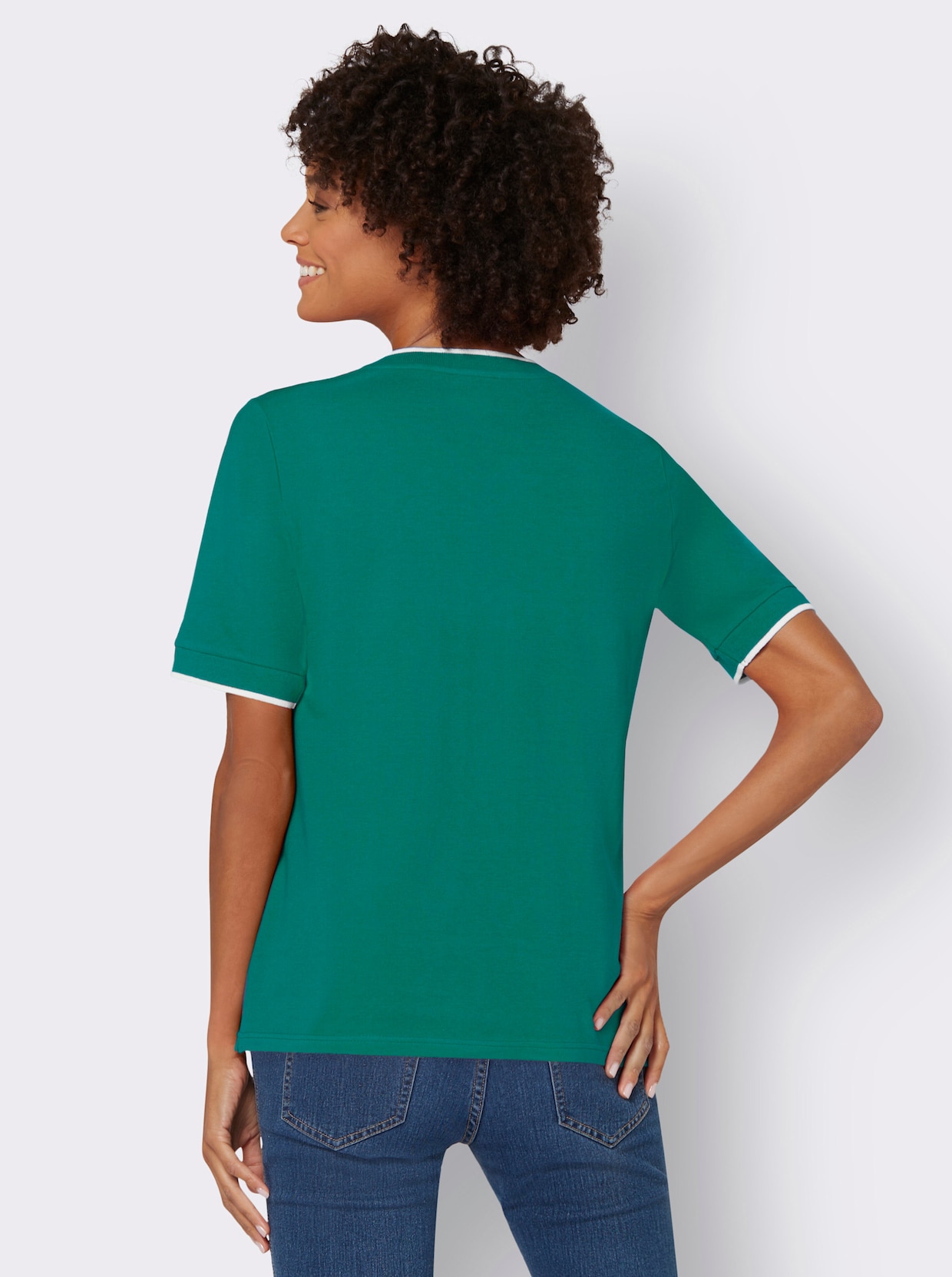 Shirt - smaragdgroen