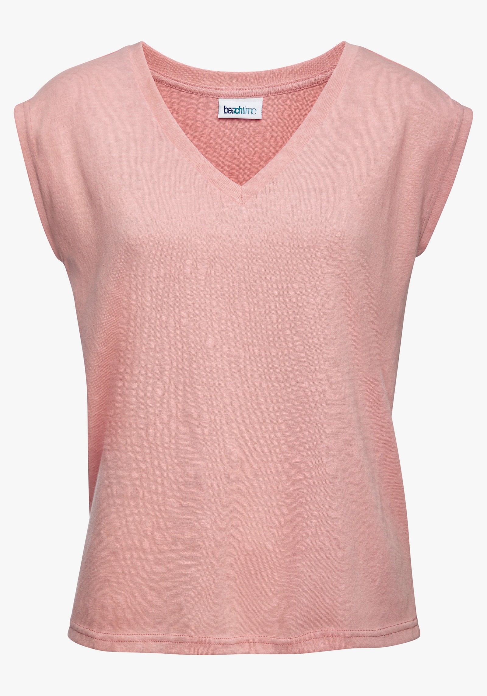Beachtime V-Shirt - koralle