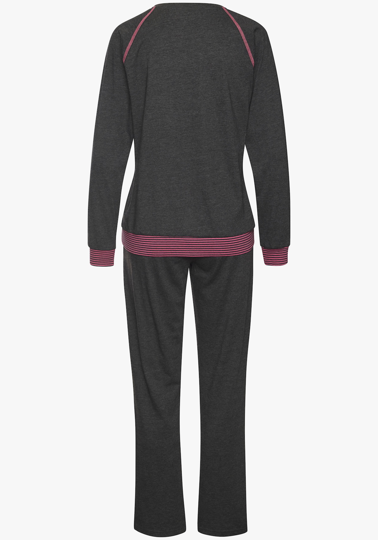 Vivance Dreams Pyjama - anthrazit-meliert